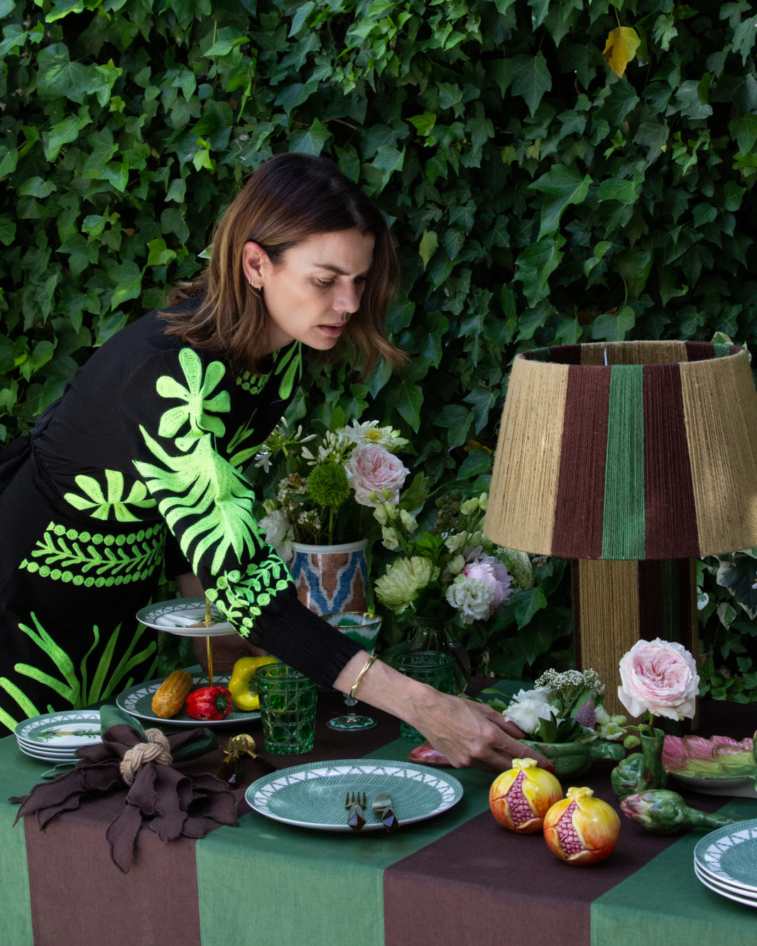 La mesa de jardín de Alejandra de Rojas