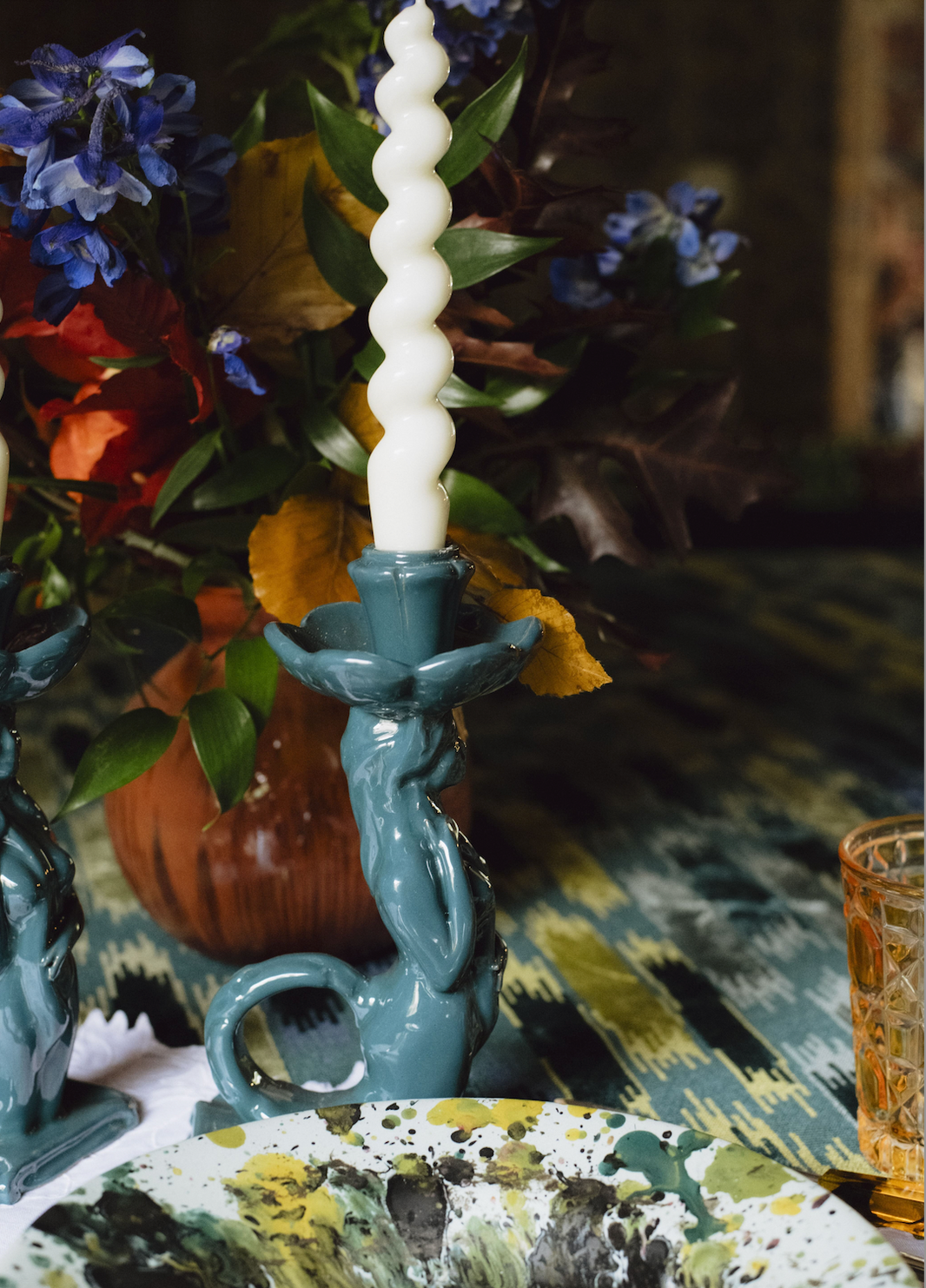decoración con velas