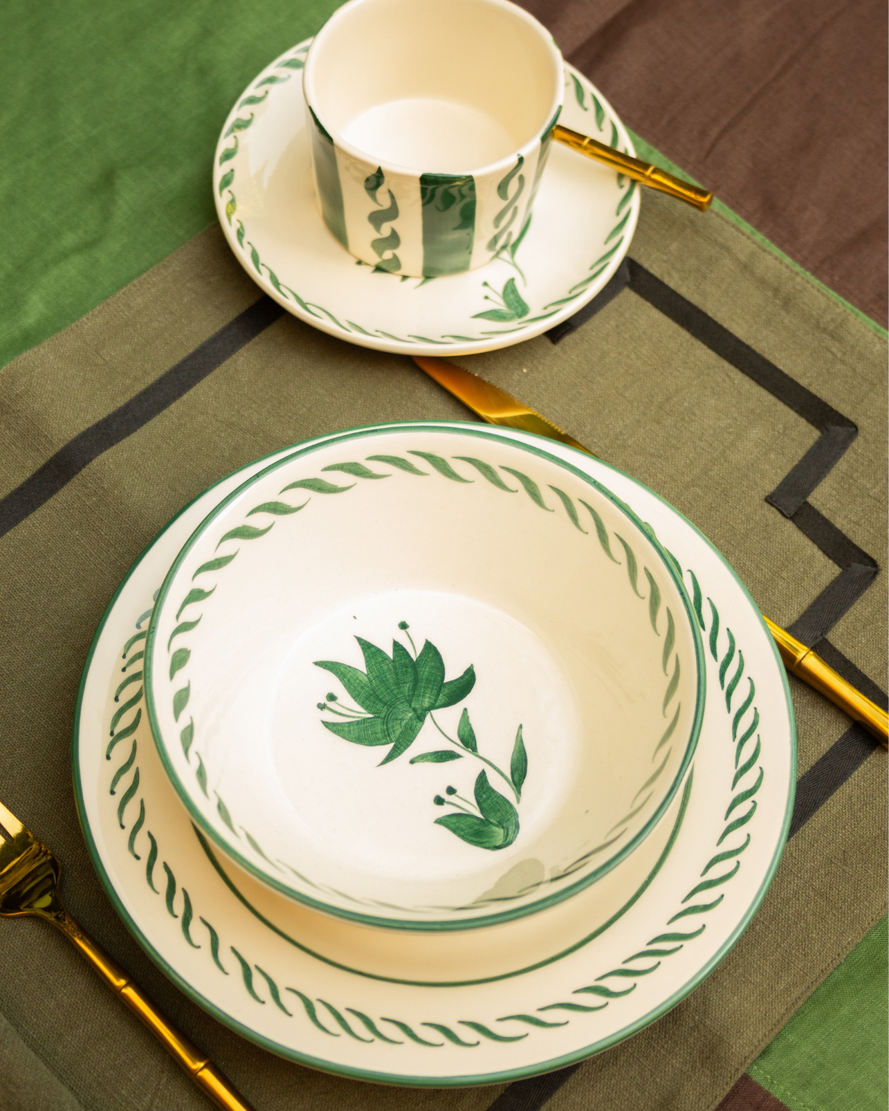 TAZA CAPPUCCINO PRADO (verde)
