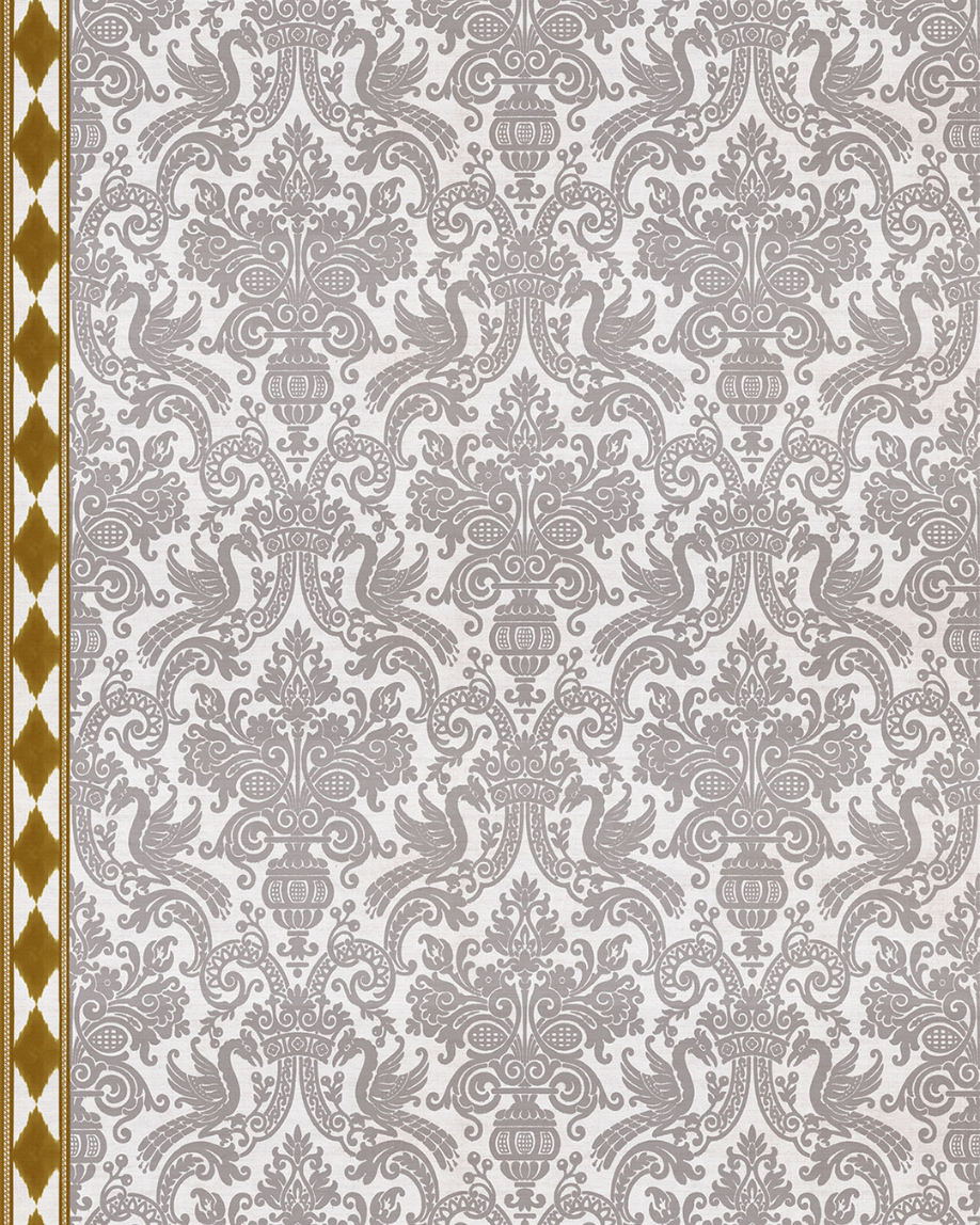 PAPEL PINTADO ELENA OCRE (rollo 5m2)