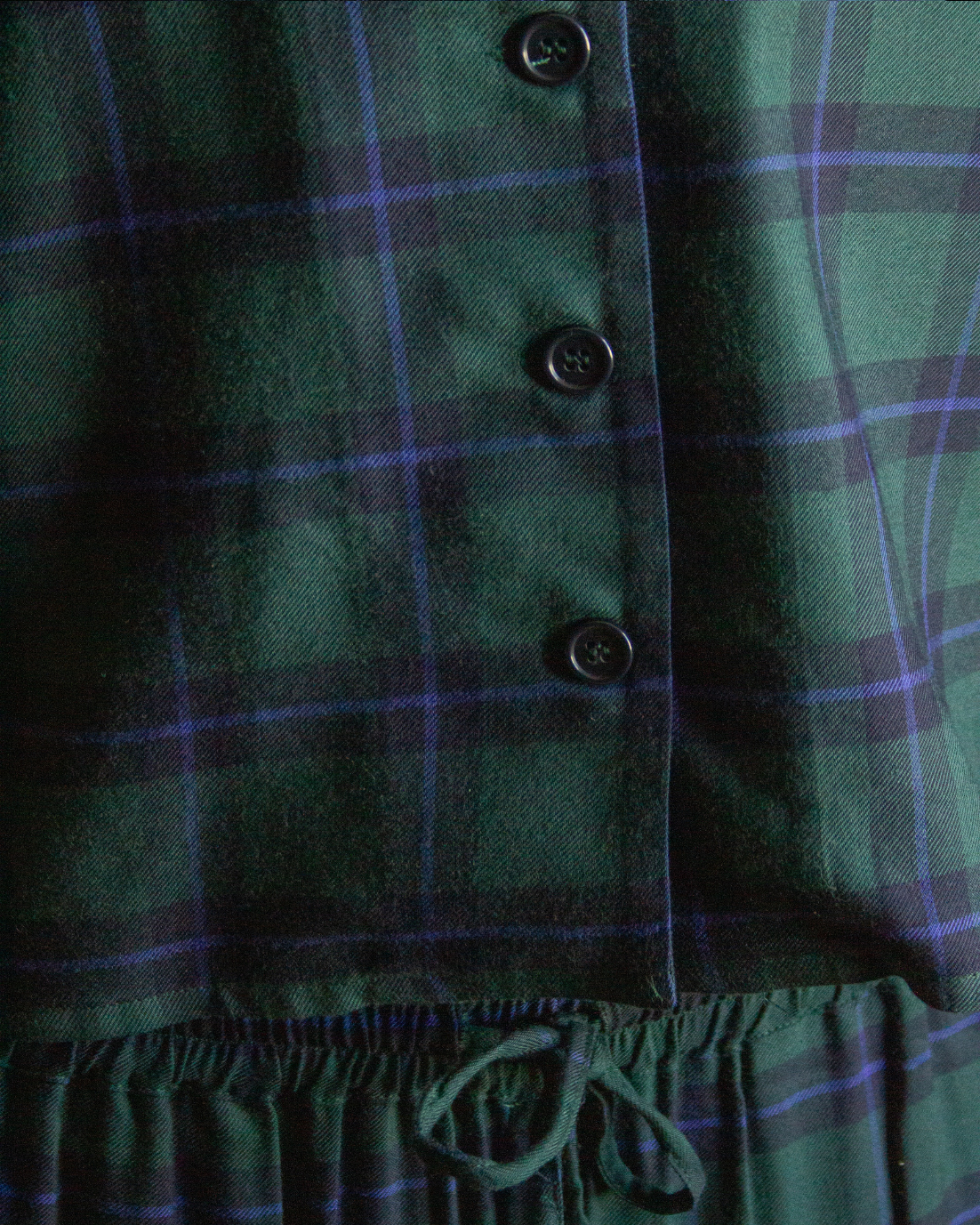 PIJAMA CASTILLO (tartán verde)