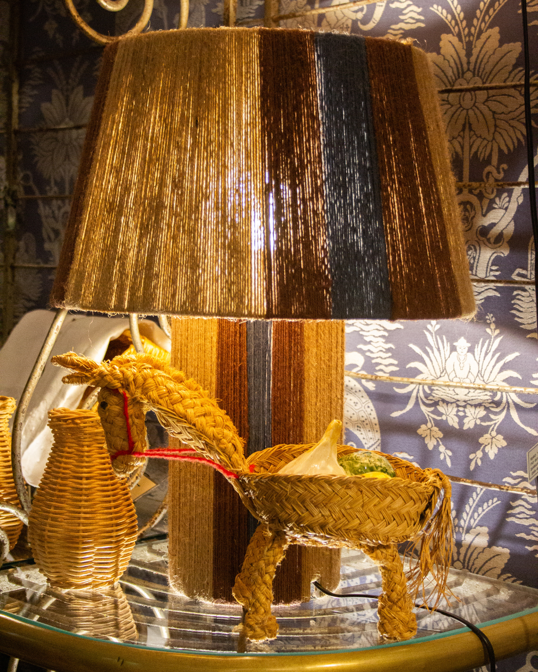 BANDEJA BURRO DE ESPARTO