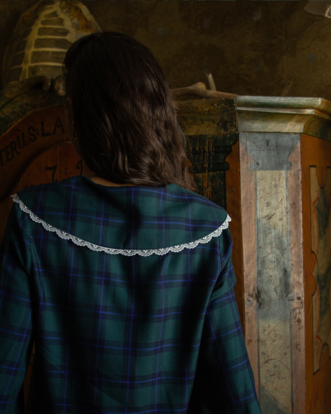 PIJAMA CASTILLO (tartán verde)