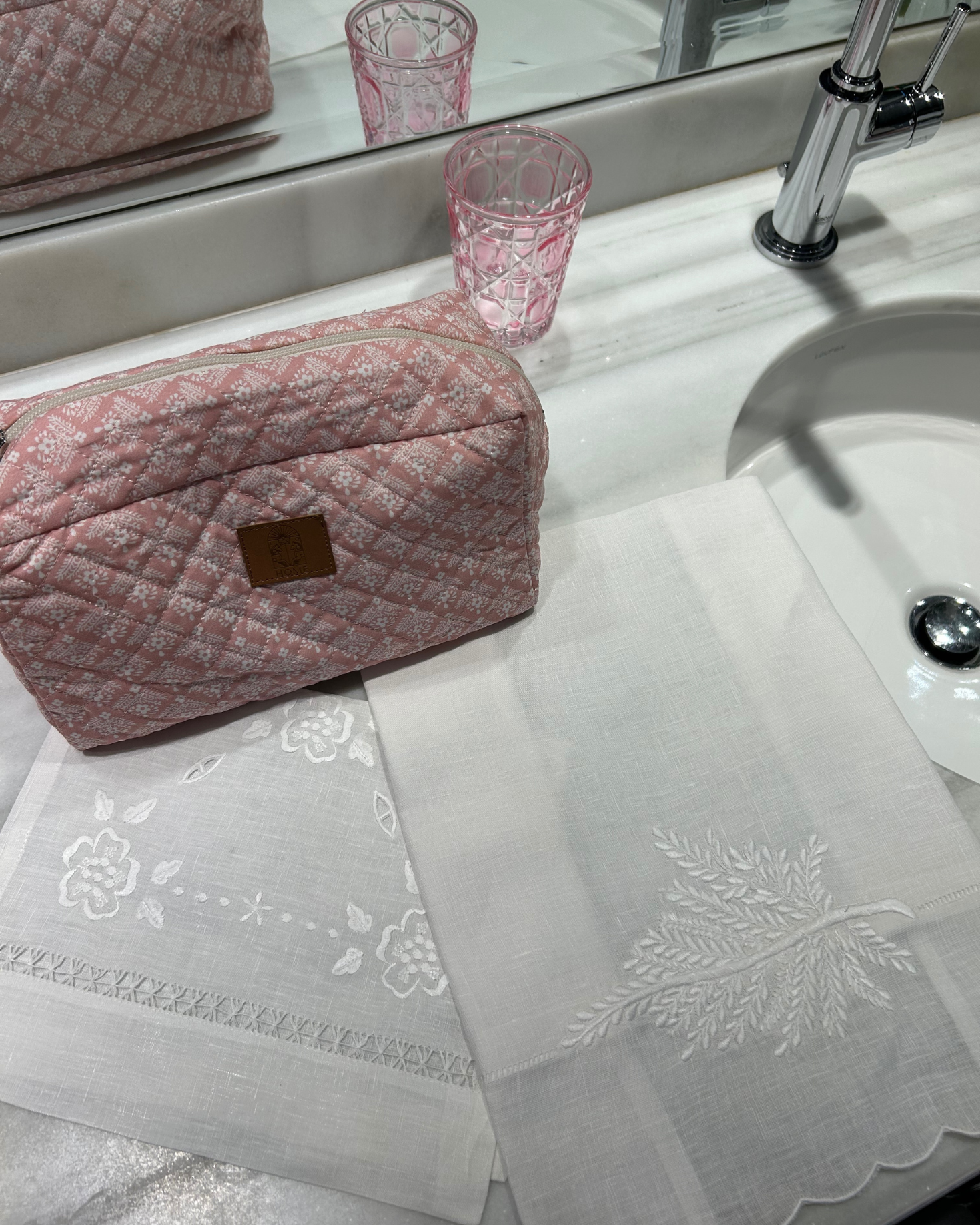 GUEST TOWEL SET WITH HEMPSTOCK