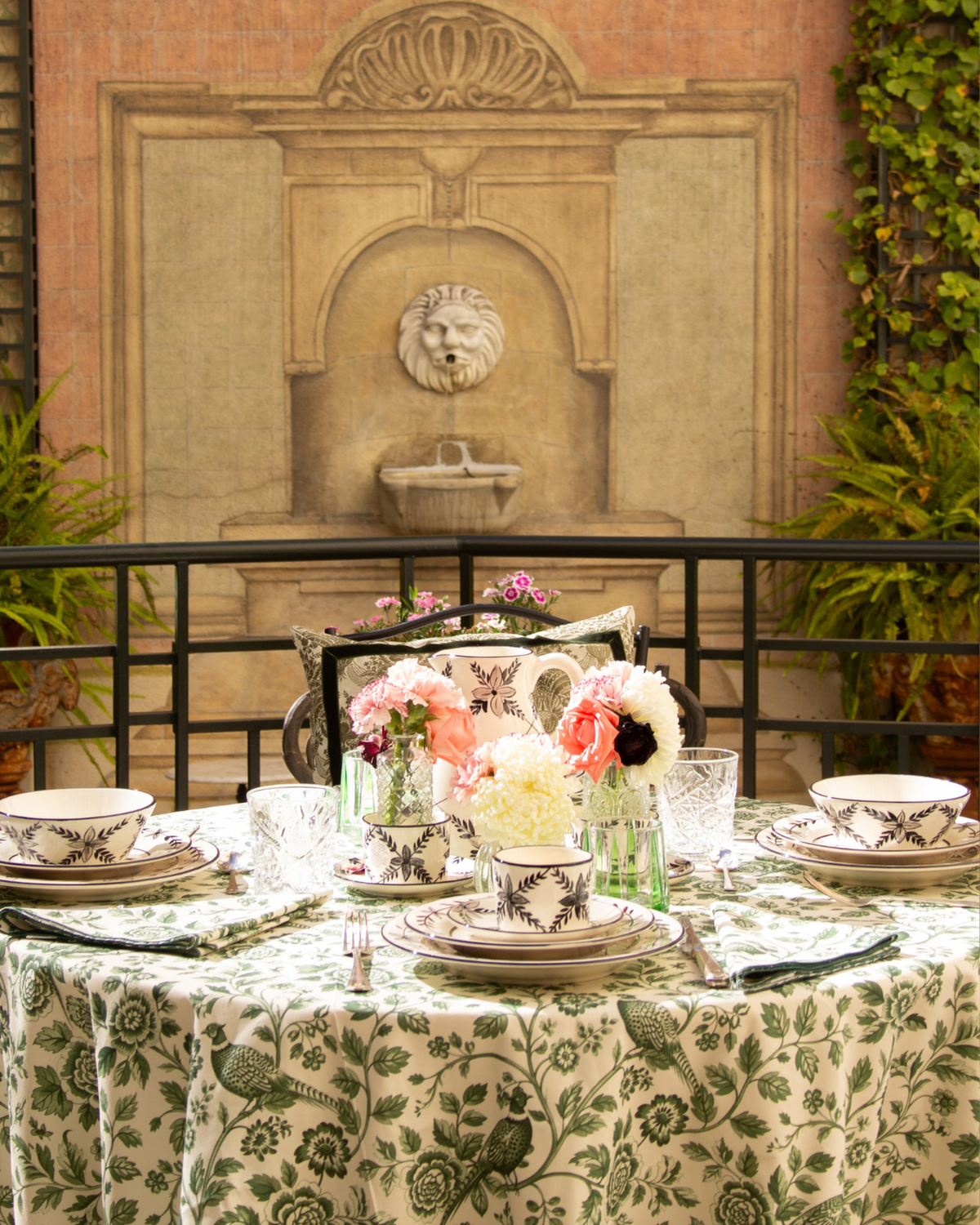 MANTEL VERONA RECTANGULAR (Verde)
