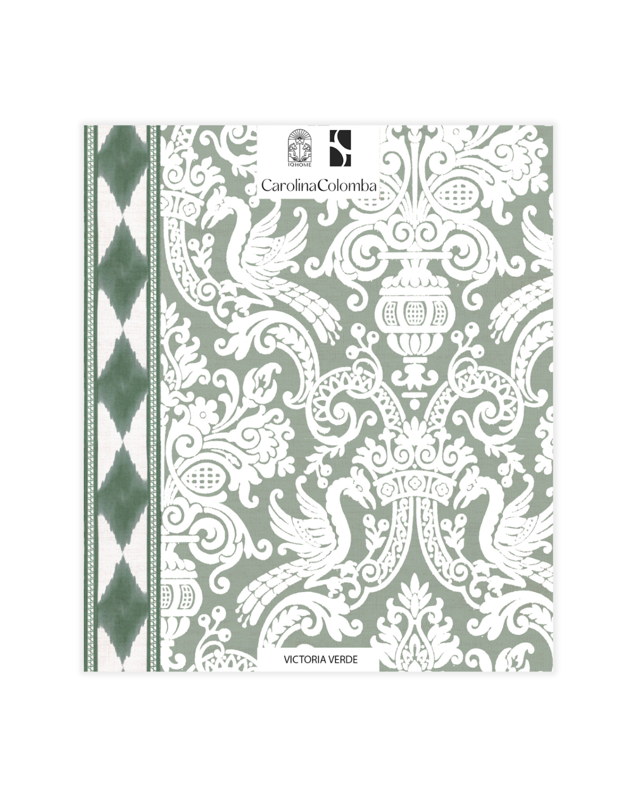 MUESTRA PAPEL PINTADO VICTORIA VERDE