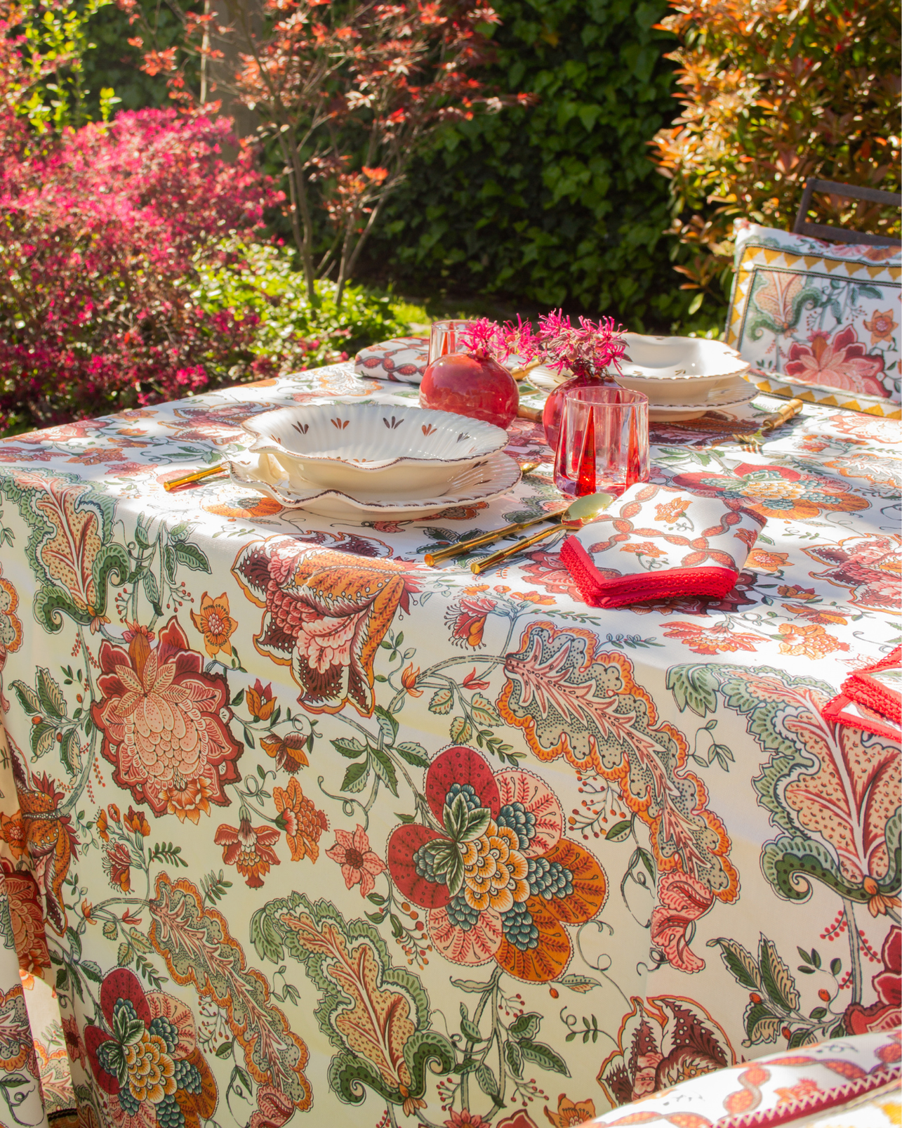 GARDENIA TABLECLOTH (Pink)