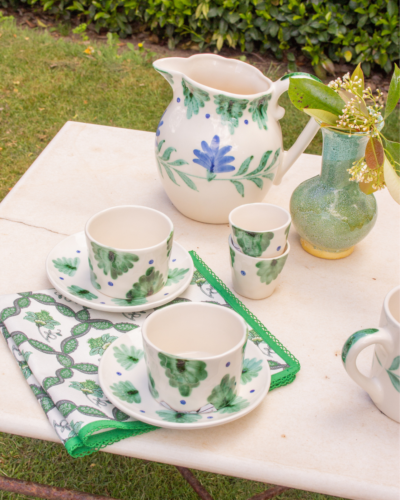 GARDENIA TABLECLOTH (Green)