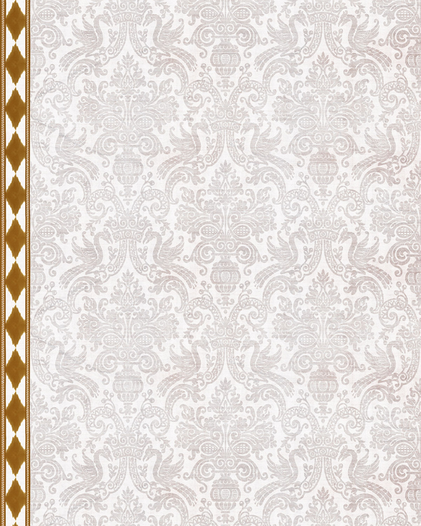PAPEL PINTADO CAROLINA OCRE (rollo 5m2)