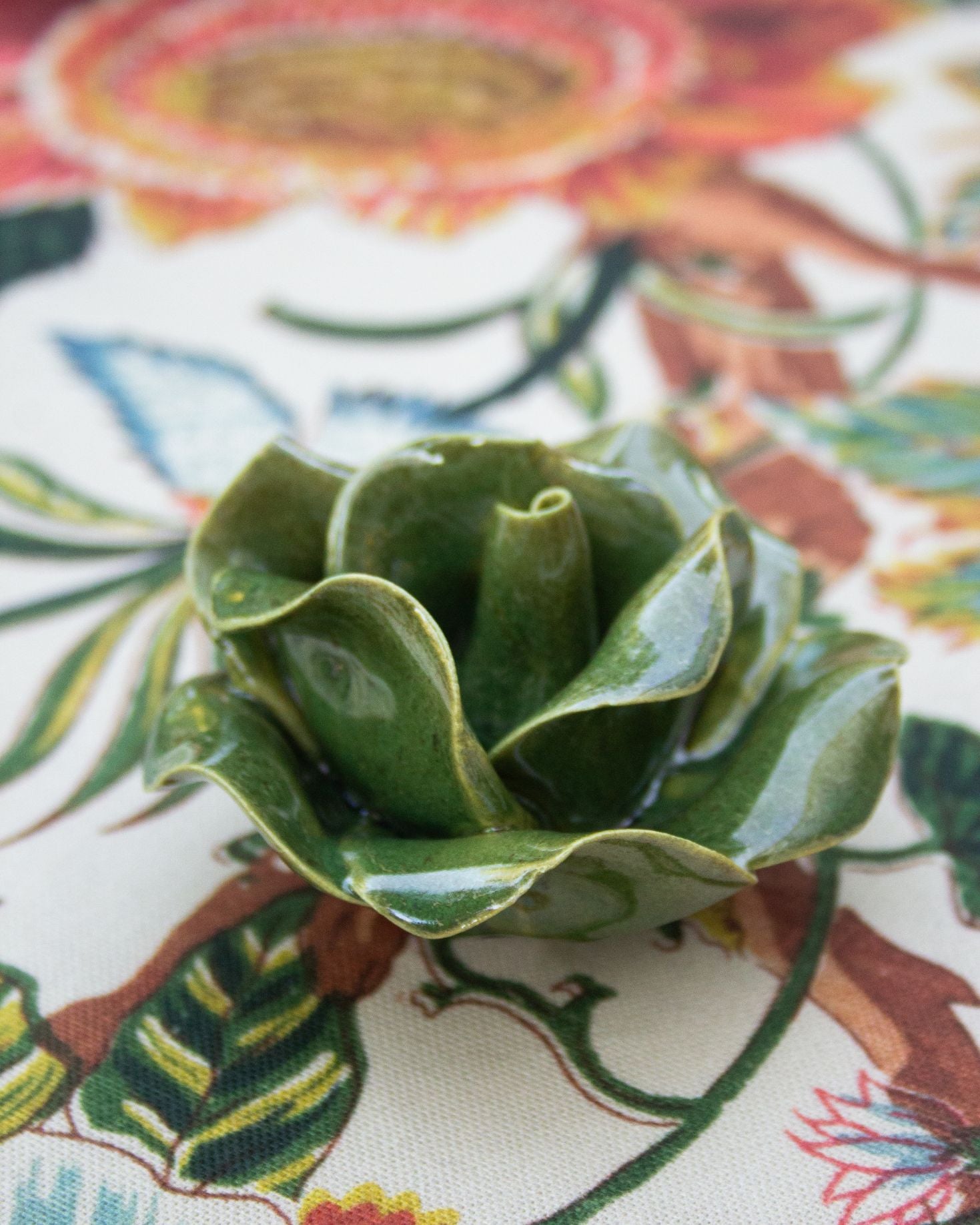 ACCESORIO FLOR VERDE