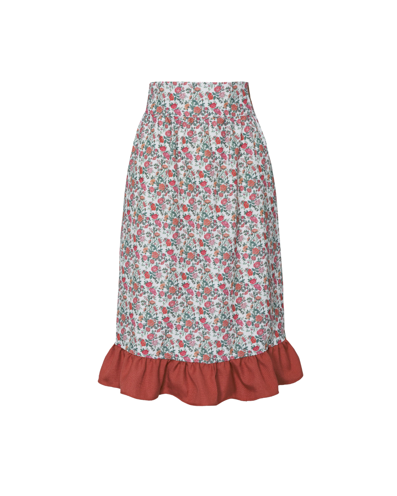 DELANTAL ROSES COURT