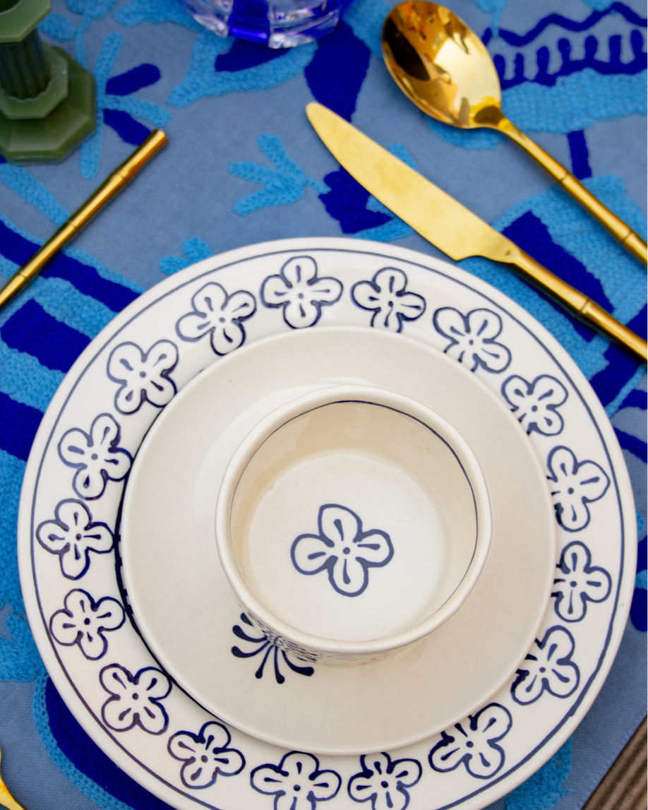 TAZA CAPPUCCINO CÁNDIDO (azul)