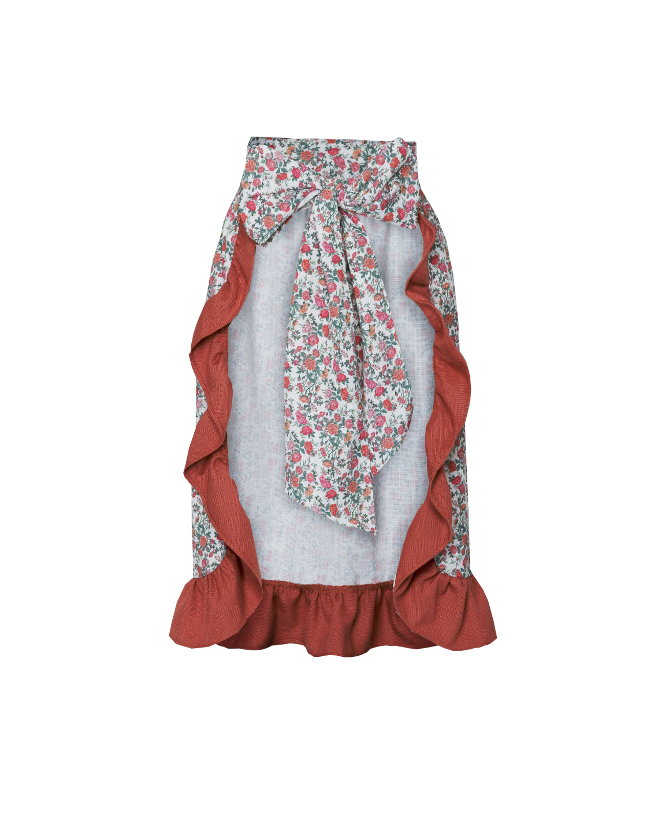 DELANTAL ROSES COURT