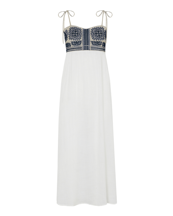 CAMISÓN GARDENIA (Azul)