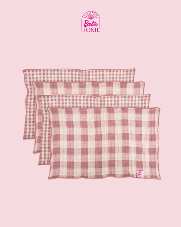 SET INDIVIDUALES VICHY BARBIE (4 unidades)