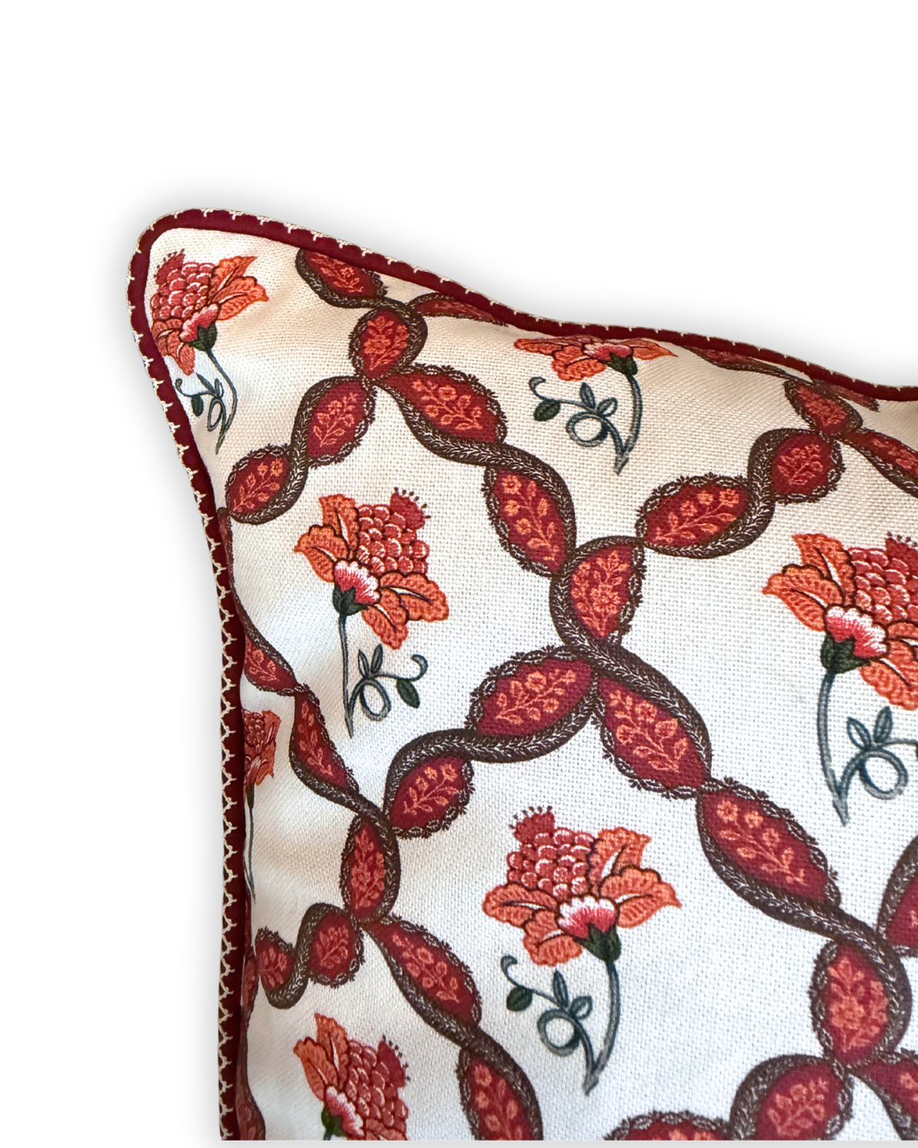 GARDENIA TRIAGE SMALL CUSHION (Pink)