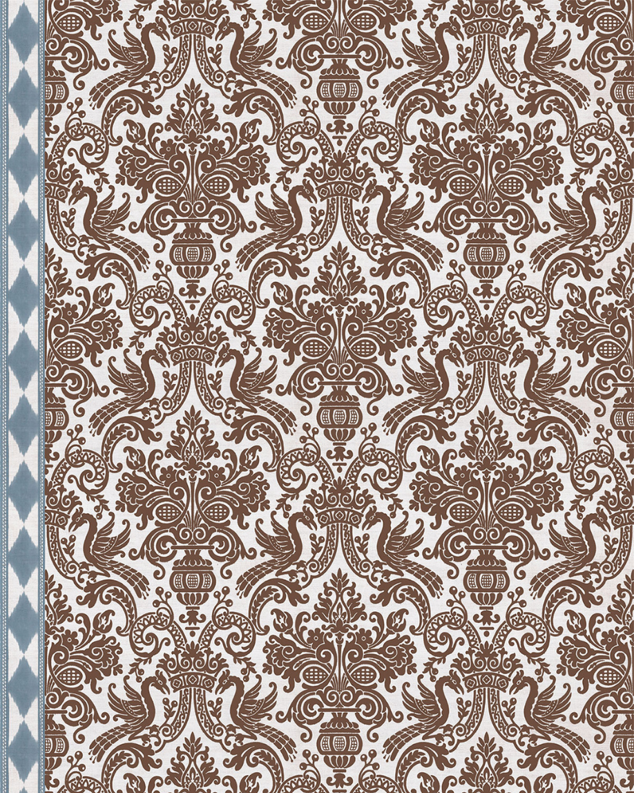 PAPEL PINTADO COLOMBA CELESTE (rollo 5m2)