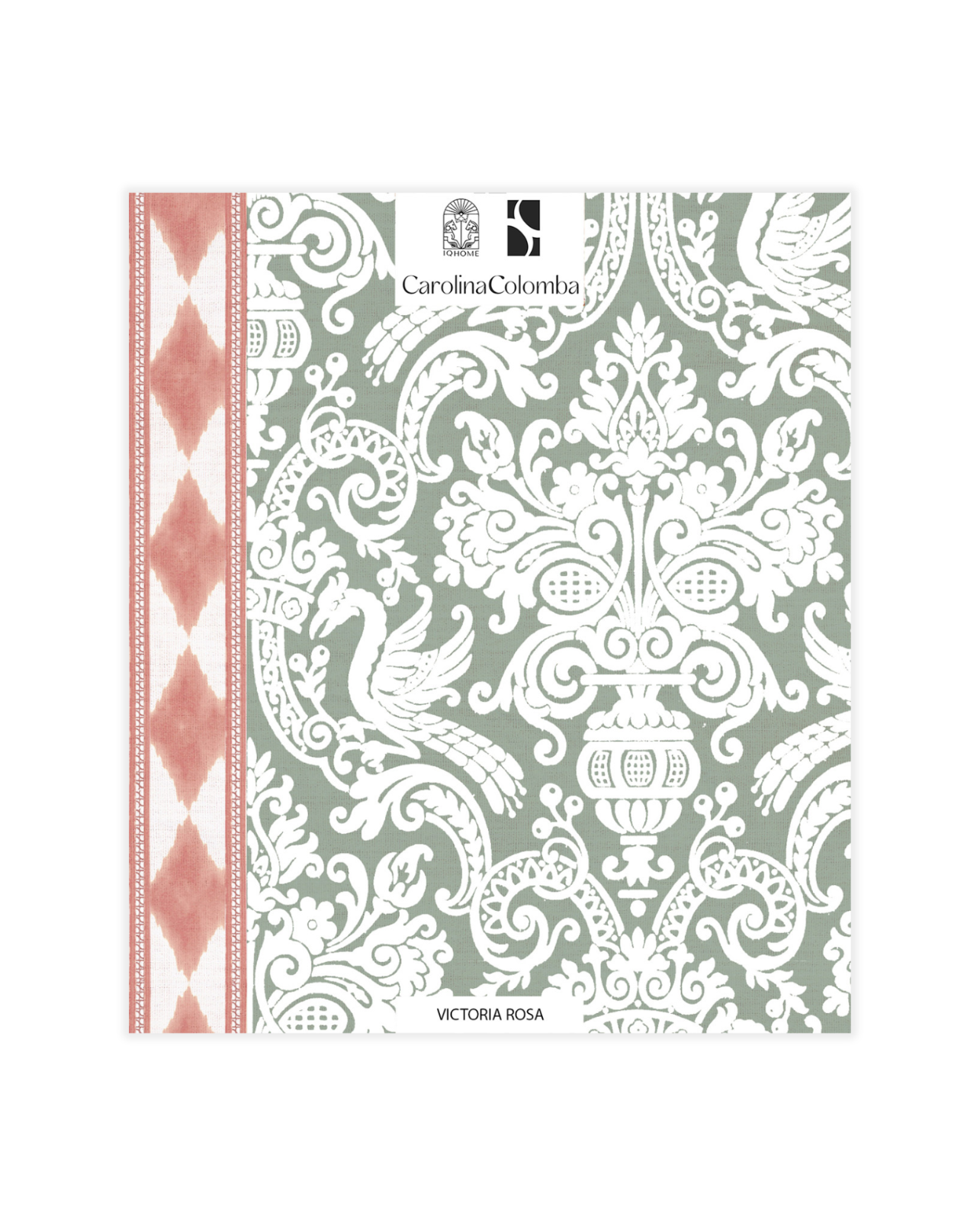 MUESTRA PAPEL PINTADO VICTORIA ROSA