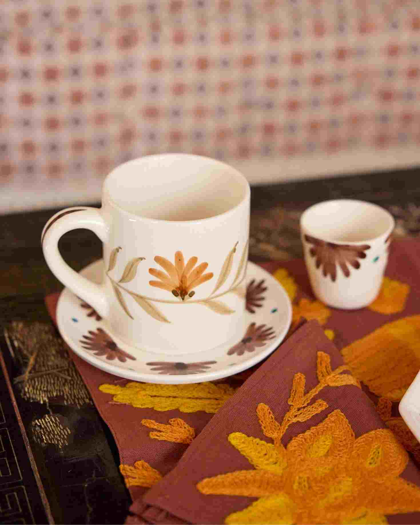 SET INDIVIDUAL Y SERVILLETA CAÑA MARRÓN