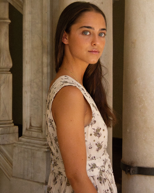 CAMISÓN MERCEDES FLORAL (VERDE)