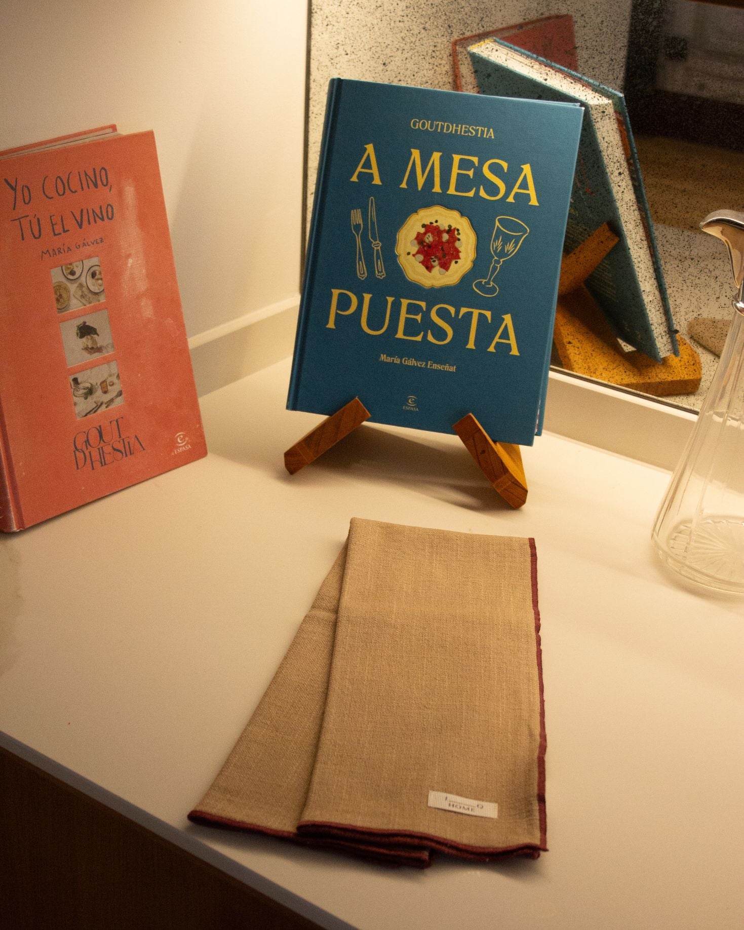 PACK OF TWO TOWELS (Pink and Sand)