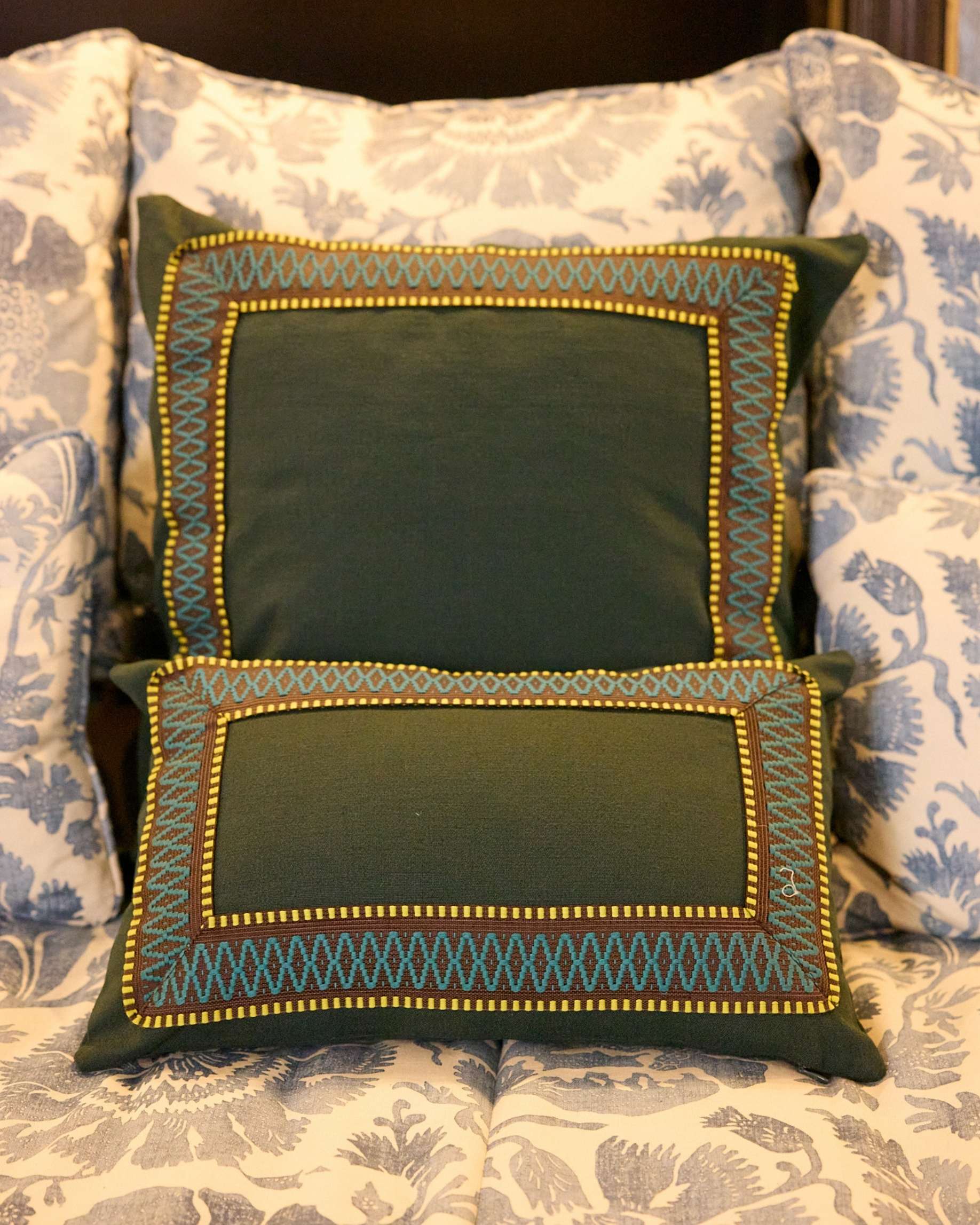 COJÍN BREZAL PEQUEÑO (verde)