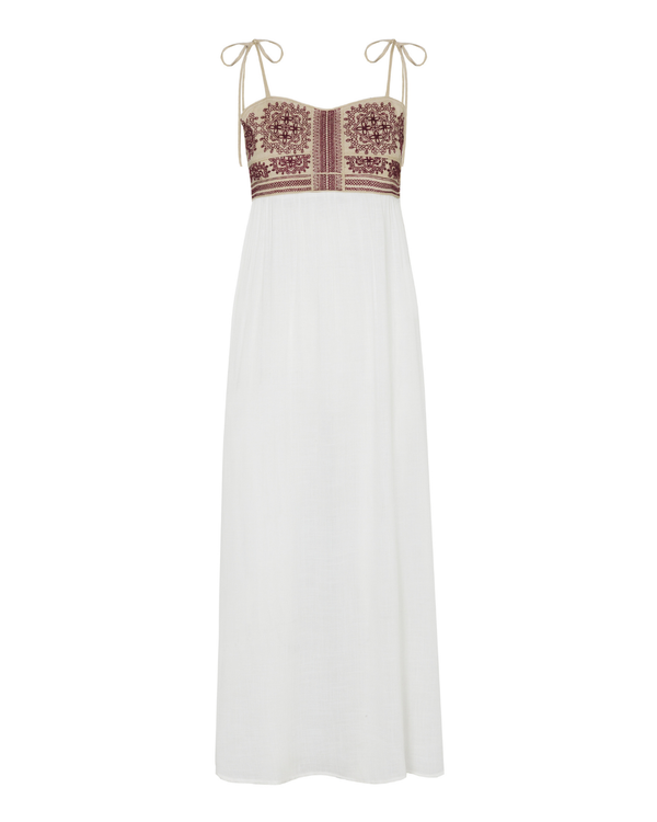 CAMISÓN GARDENIA (Burdeos)