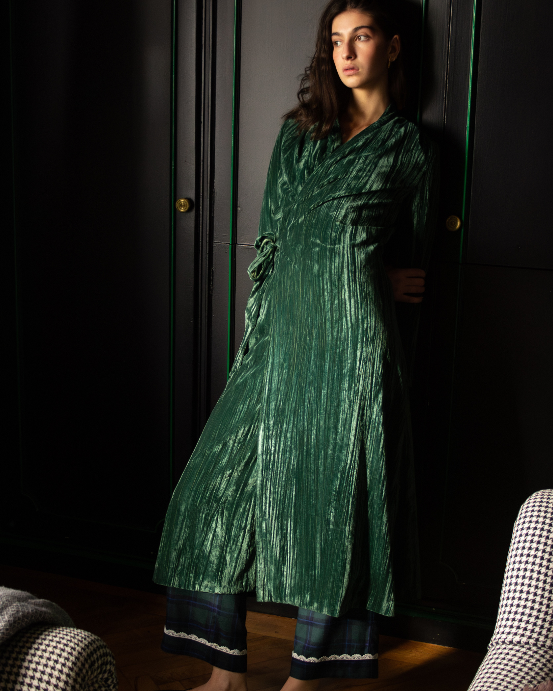 PACK BATA CACTUS Y PIJAMA CASTILLO TARTÁN