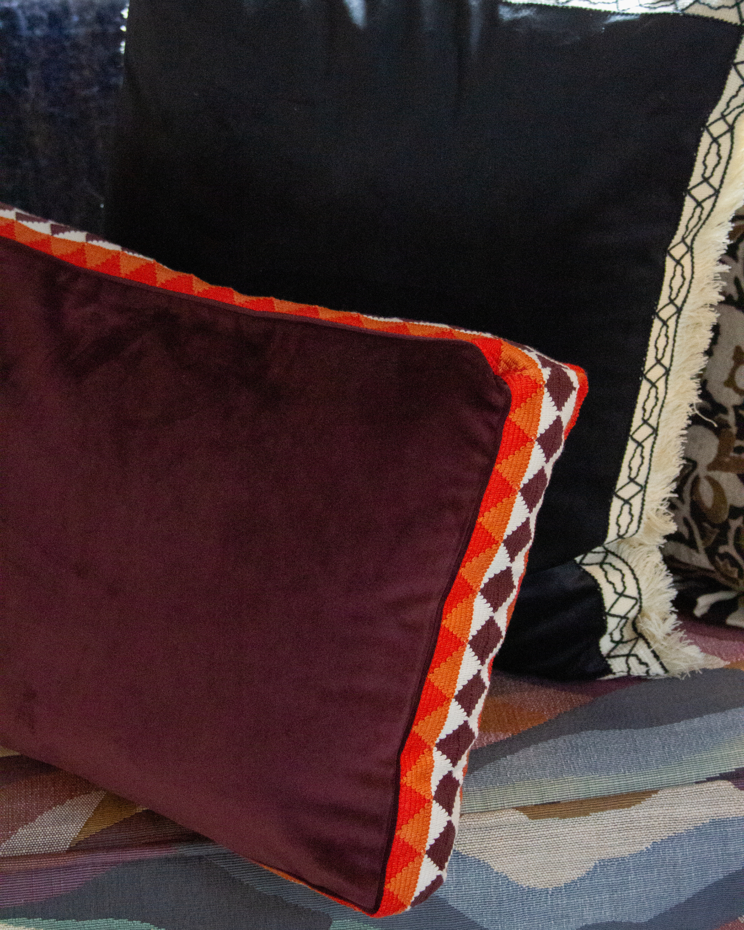 COJÍN ALUD PEQUEÑO BURDEOS