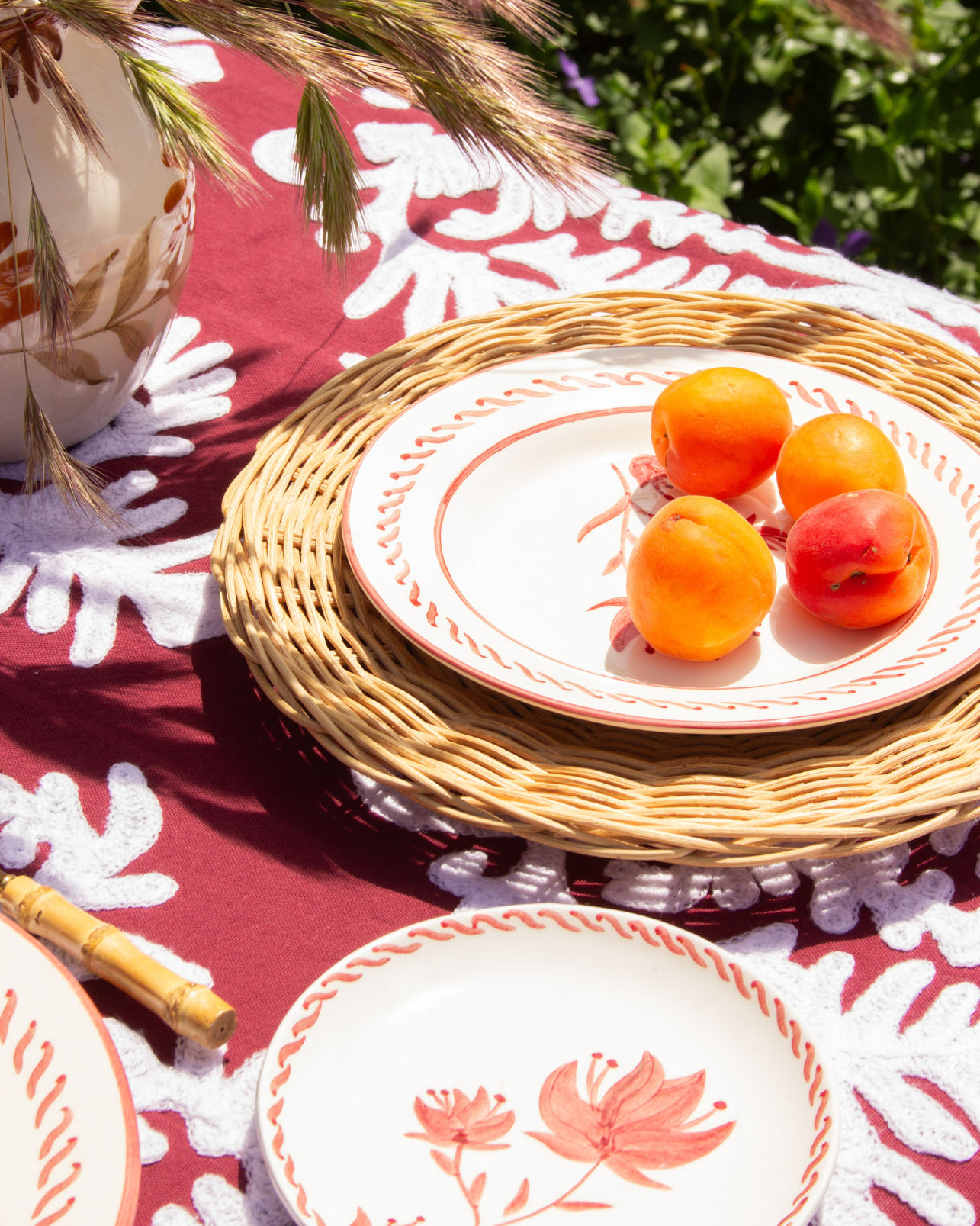 PLATO DE POSTRE PRADO (rosa)