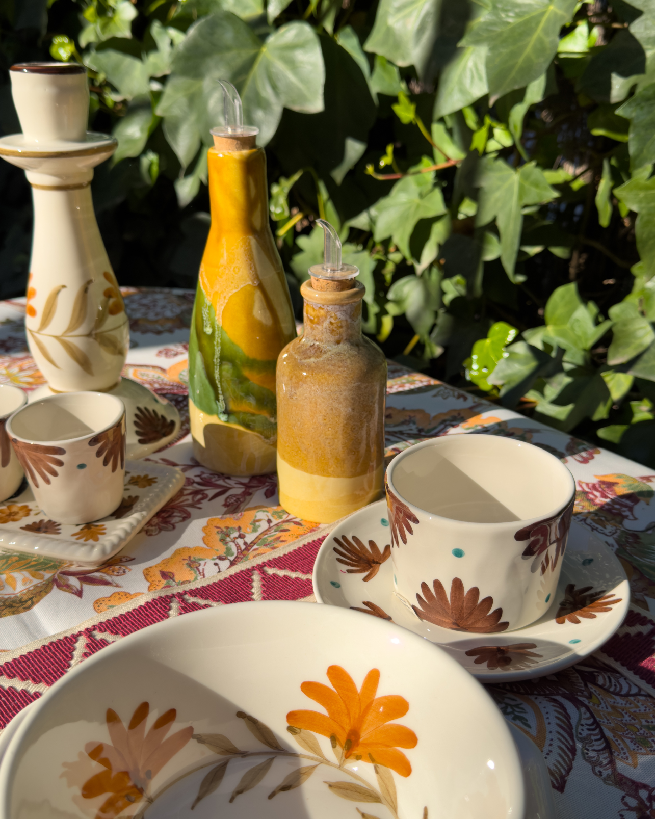 ACEITERA JEREZ (Verde y mostaza)