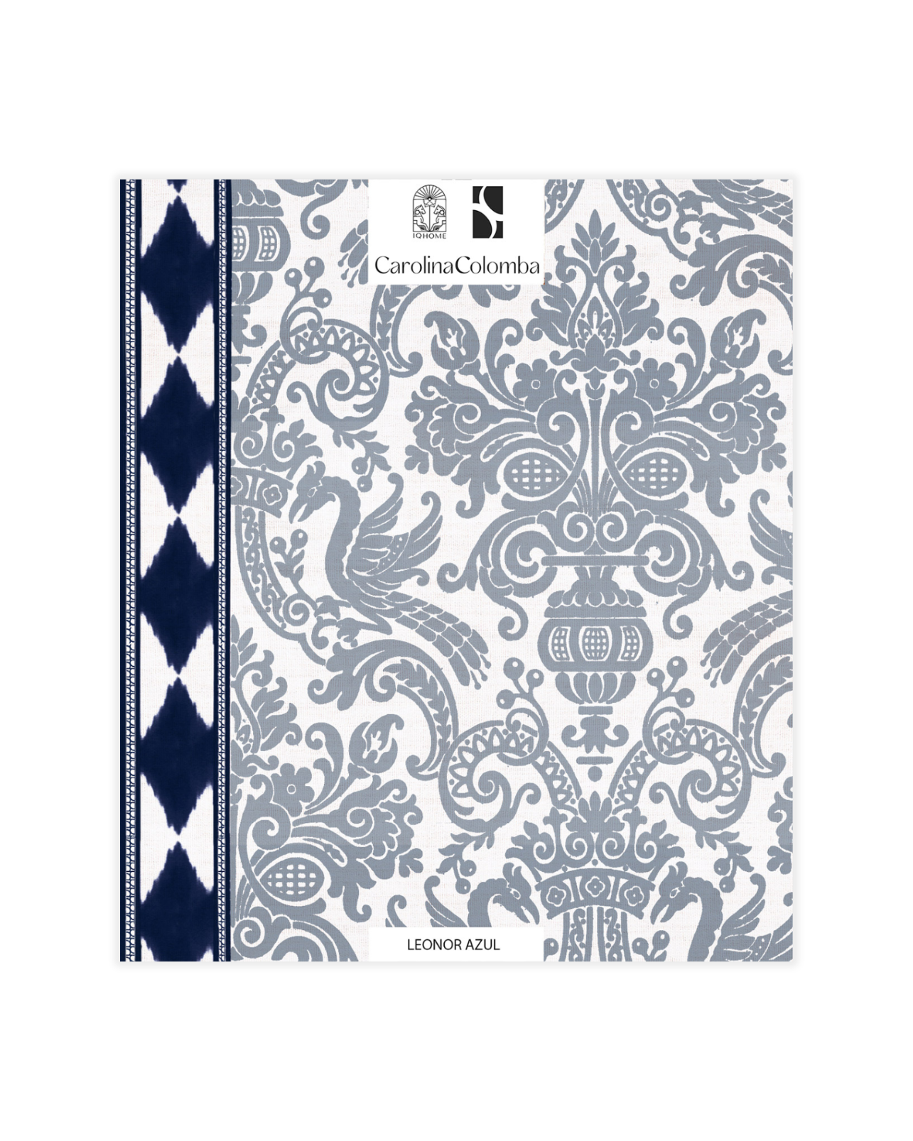 LEONOR BLUE WALLPAPER (5m2 roll)