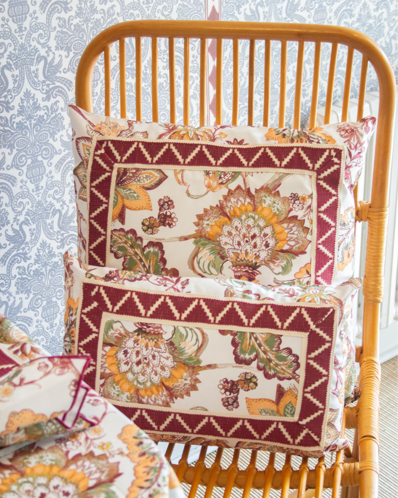 COJÍN BORGOÑA PEQUEÑO (Burdeos)