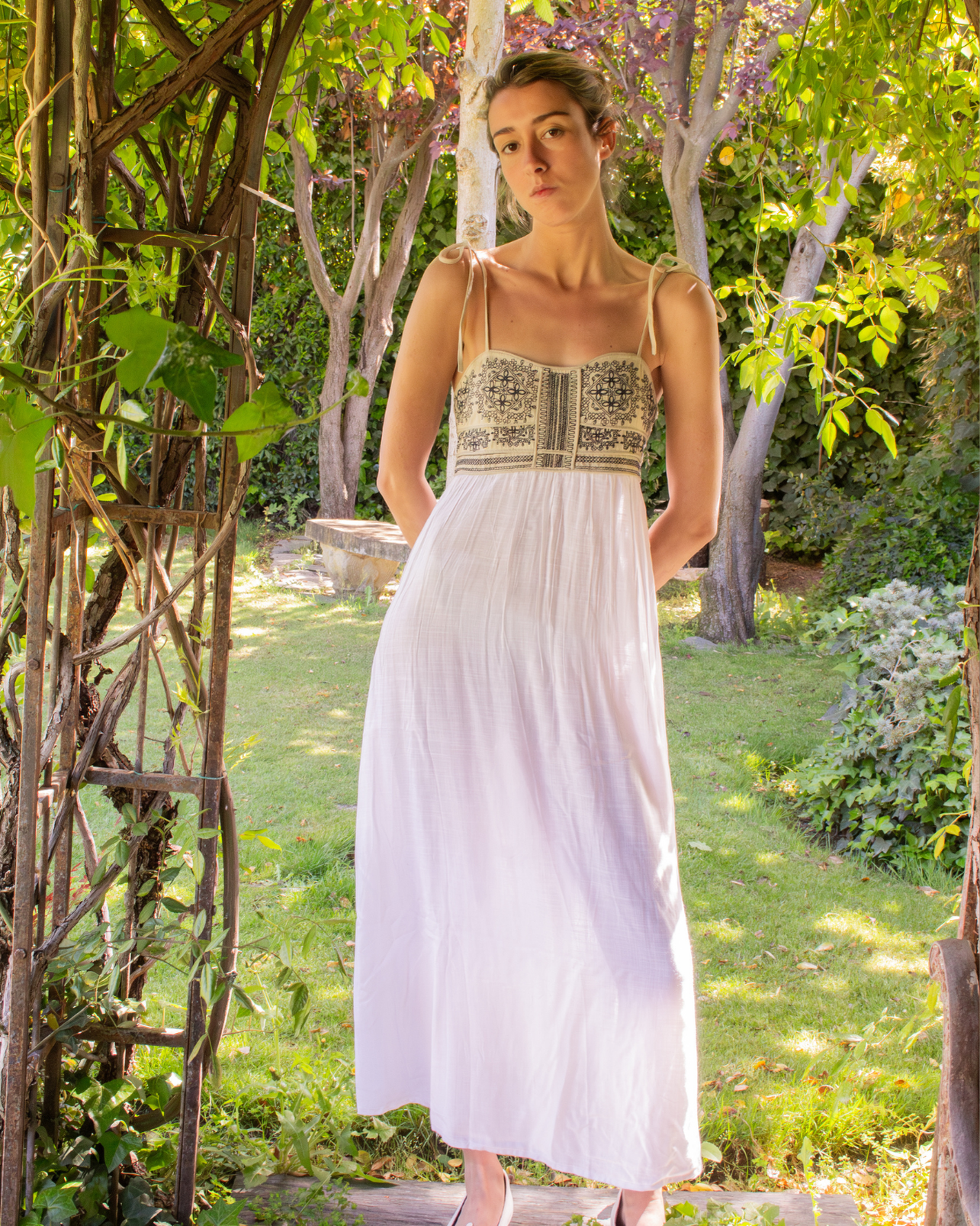 GARDENIA NIGHTGOWN (Blue)
