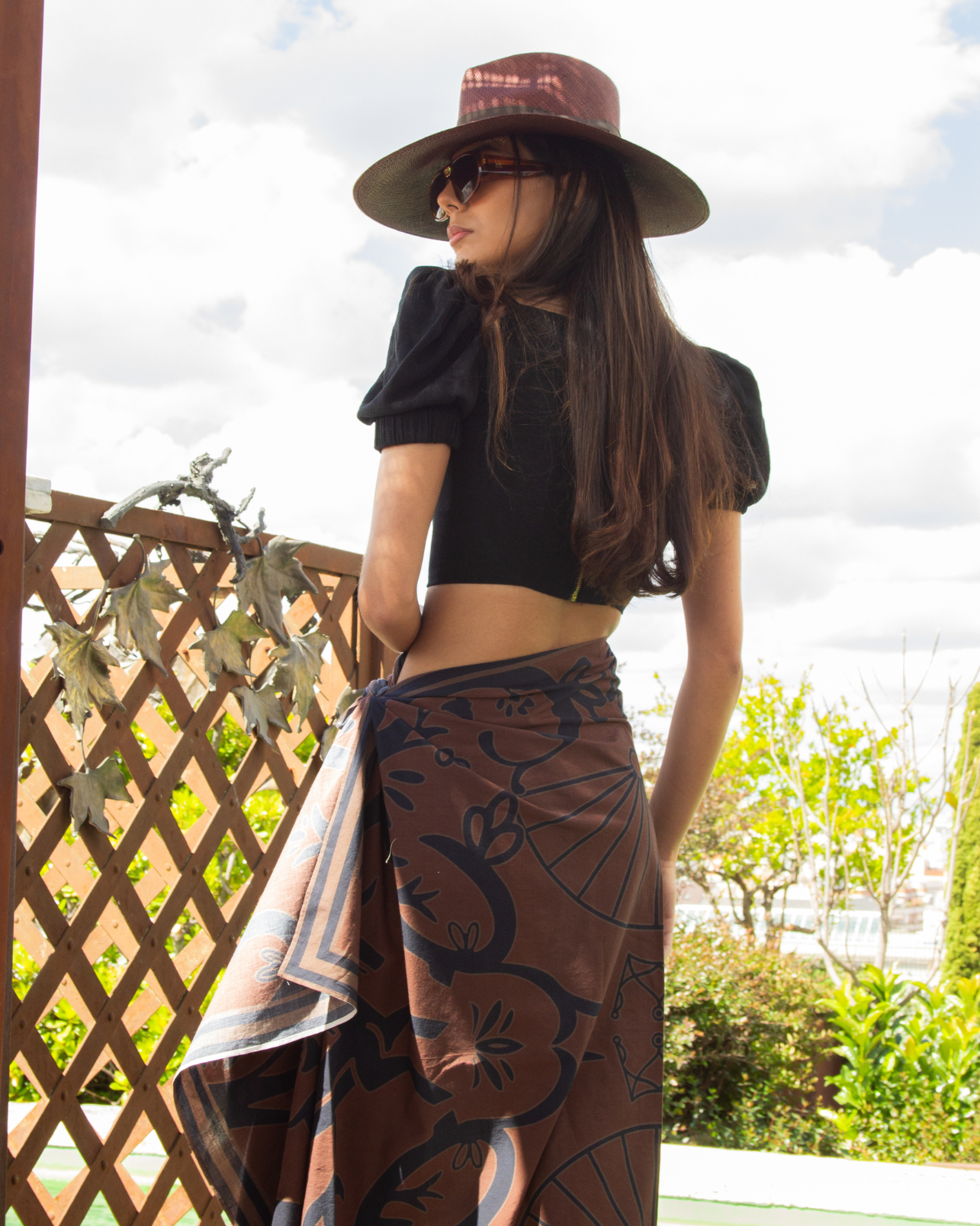 SARONG PLEAMAR (Brown)
