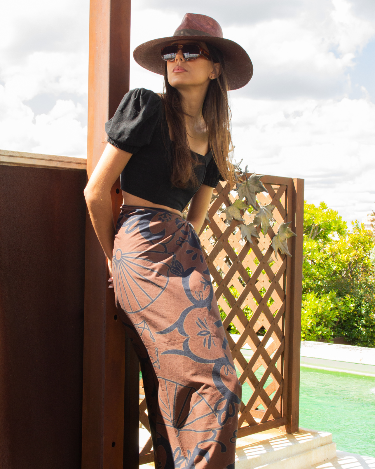 SARONG PLEAMAR (Brown)
