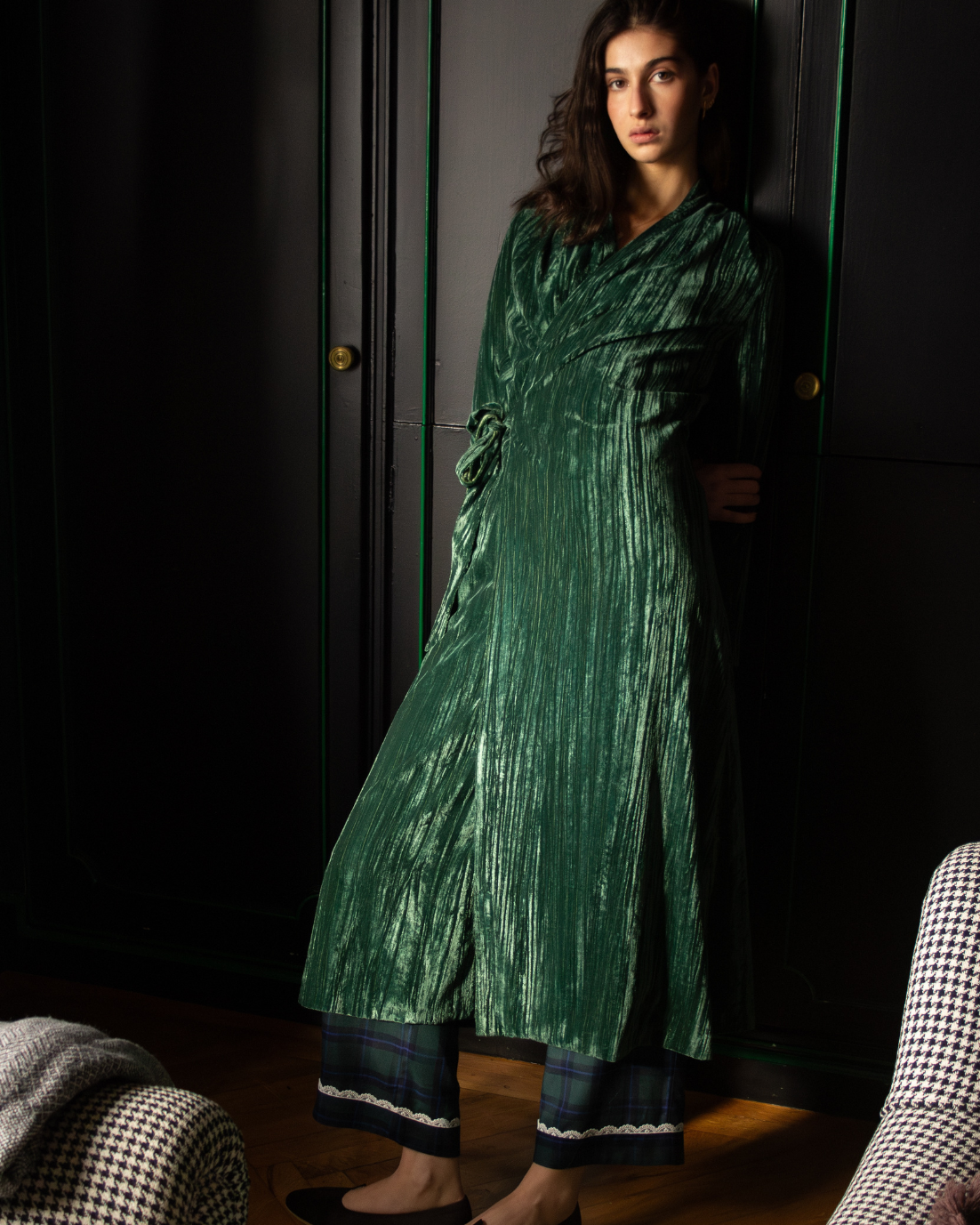 PACK BATA CACTUS Y PIJAMA CASTILLO TARTÁN