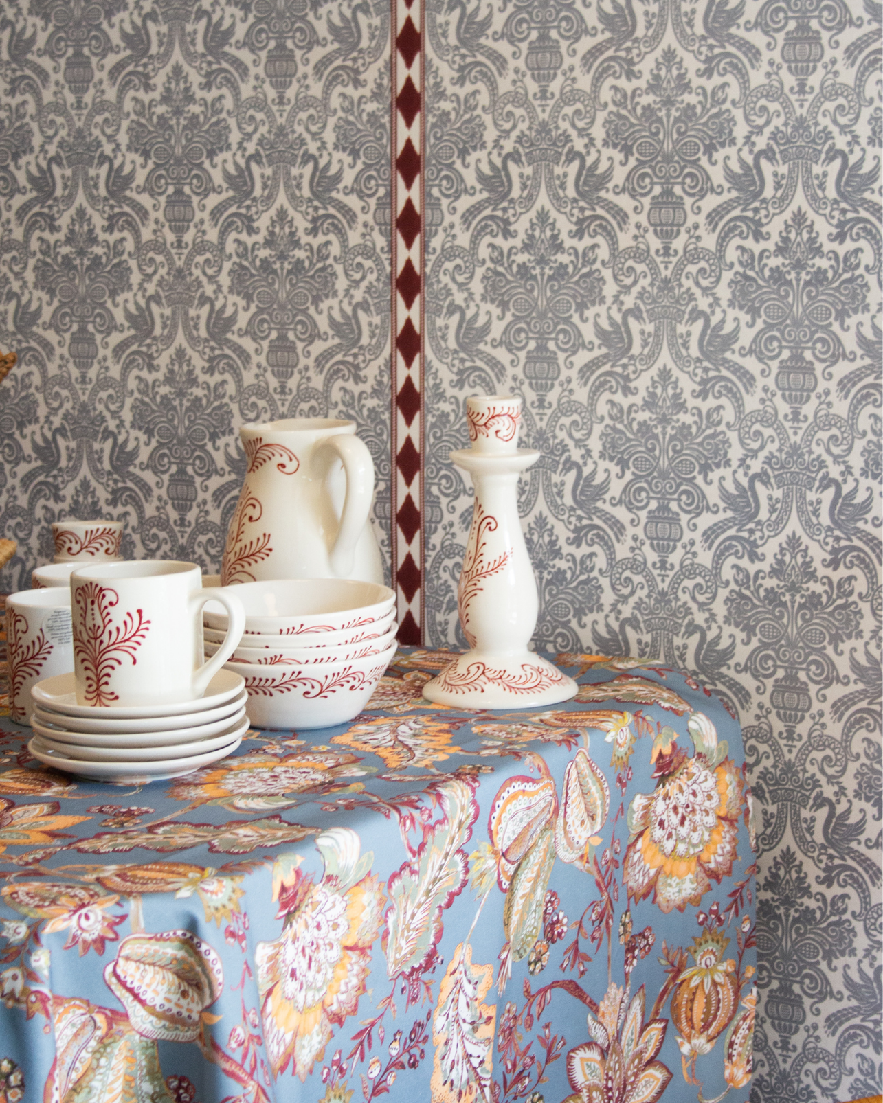 CANDELABRO TERRACOTA