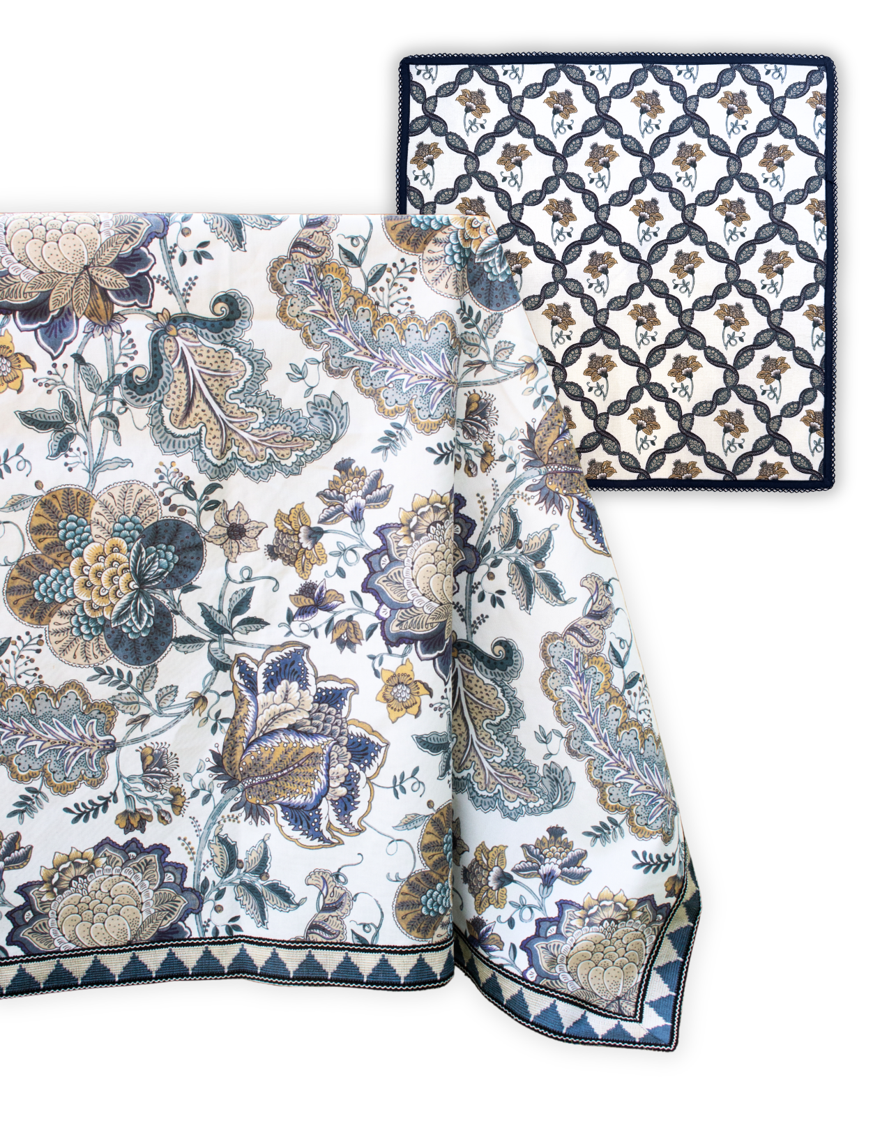 GARDENIA Tablecloth (Blue)