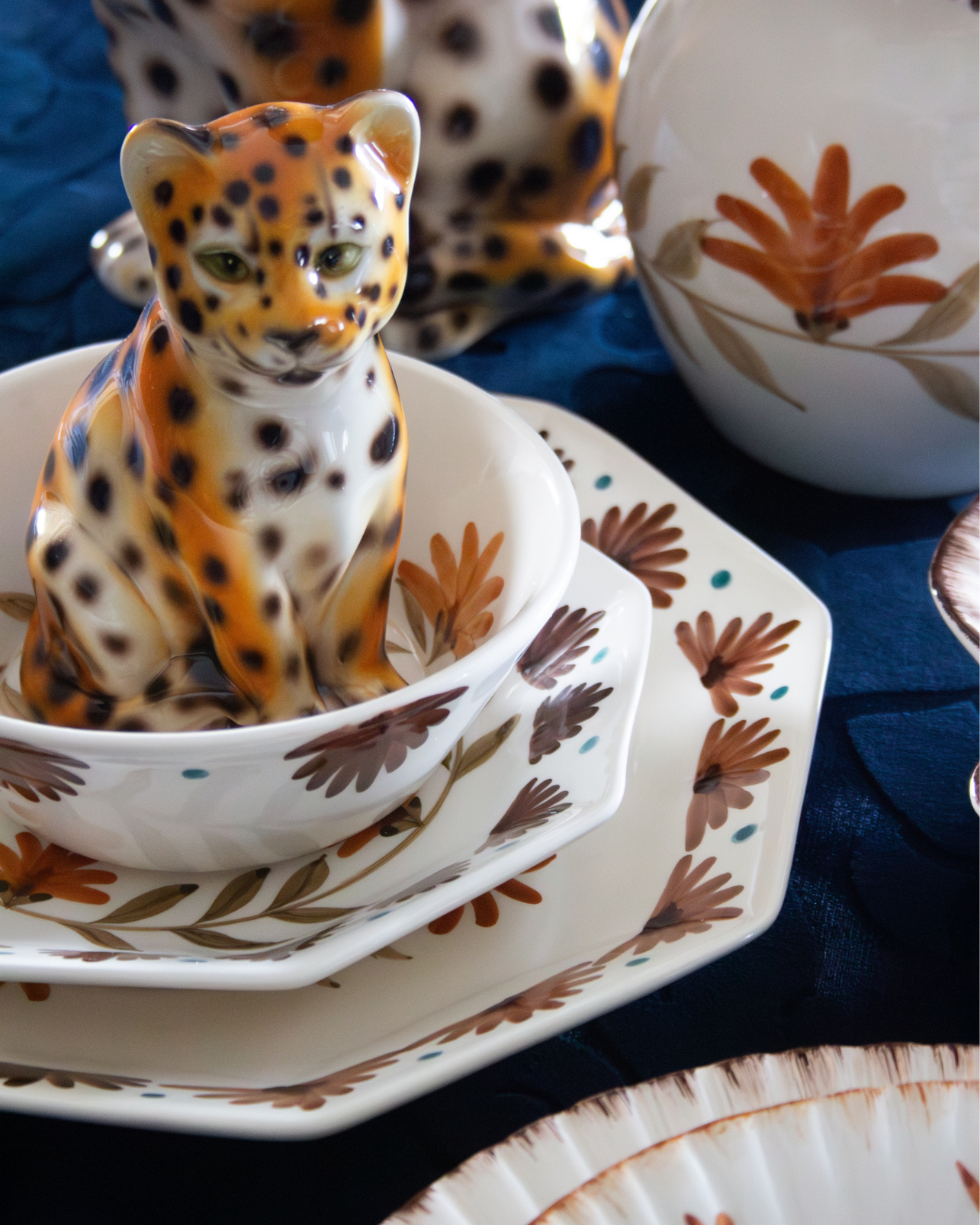 ACCESORIO 2 LEOPARDOS MEDIANOS