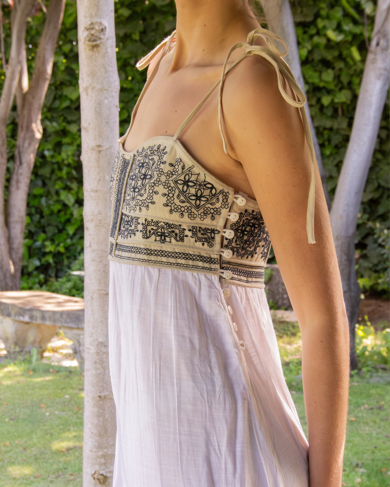 GARDENIA NIGHTGOWN (Blue)