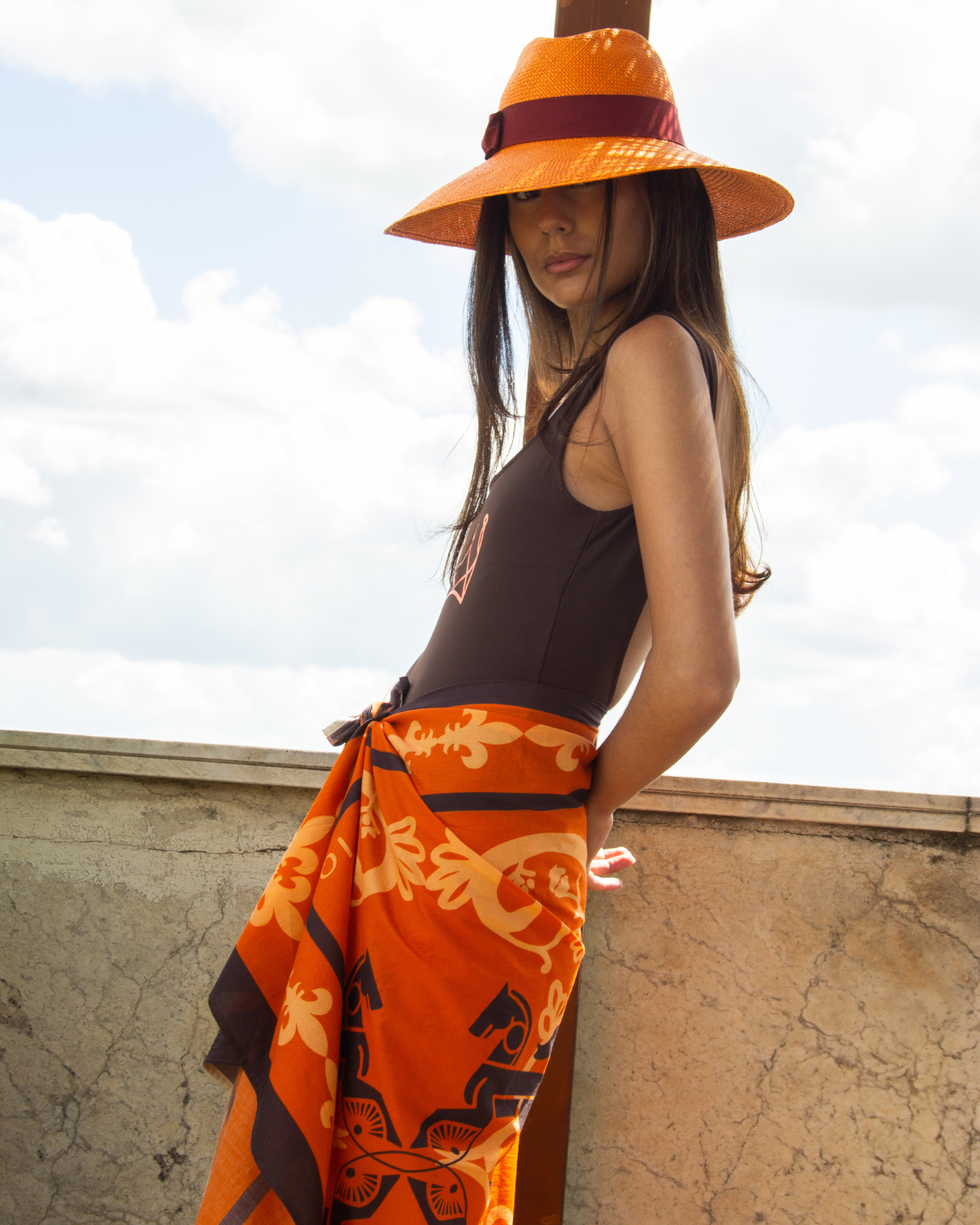 SARONG BAJAMAR (Orange)