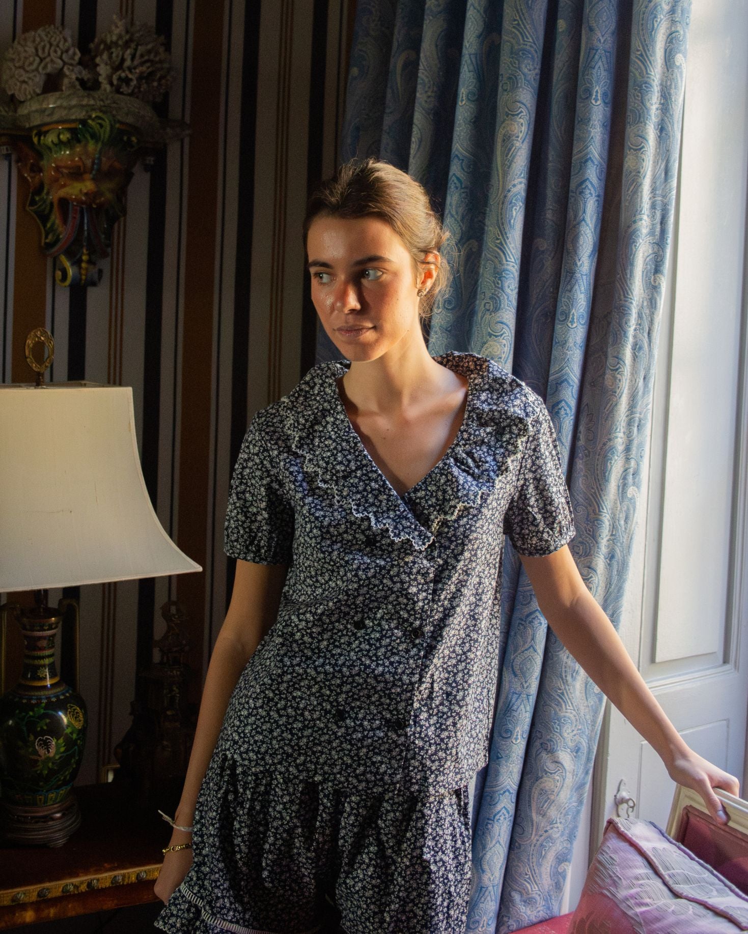 PIJAMA FERNANDA AZUL