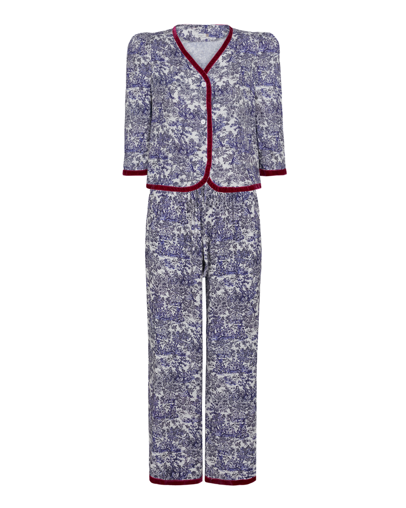 PIJAMA SAKURA (Azul)