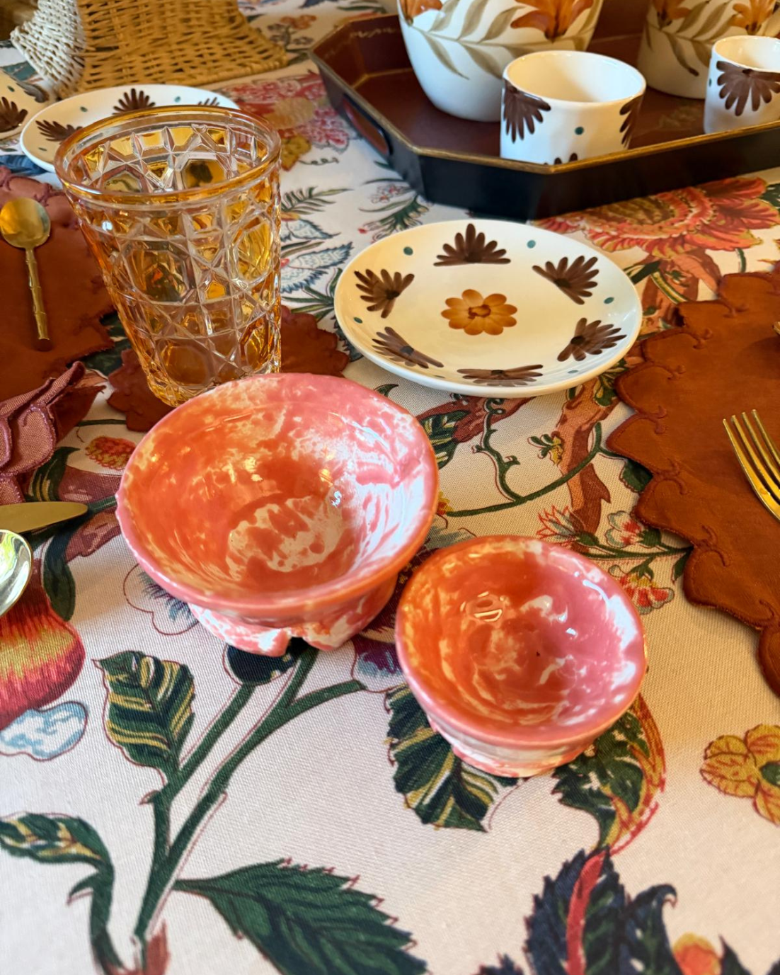 SET 2 POTTERYS MINIS SALMÓN