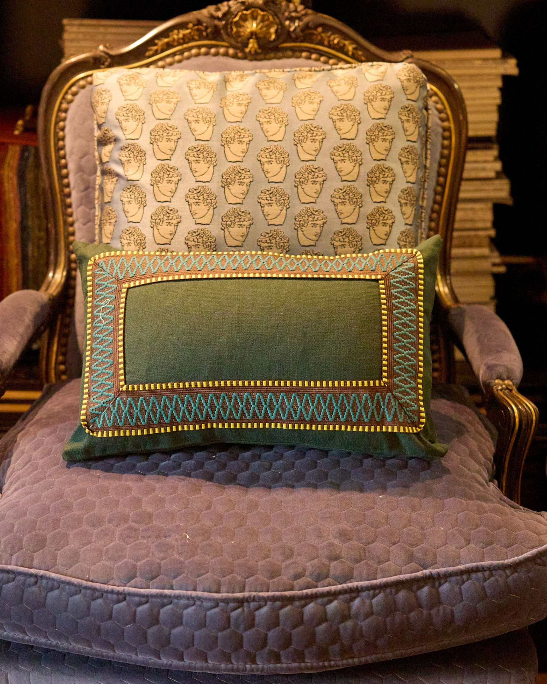 COJÍN BREZAL PEQUEÑO (verde)