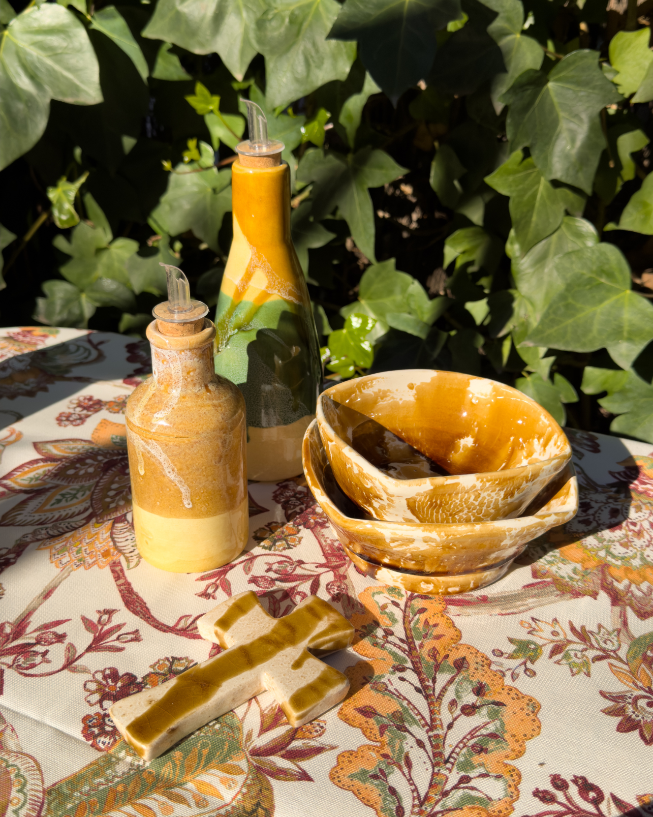 ACEITERA JEREZ (Verde y mostaza)