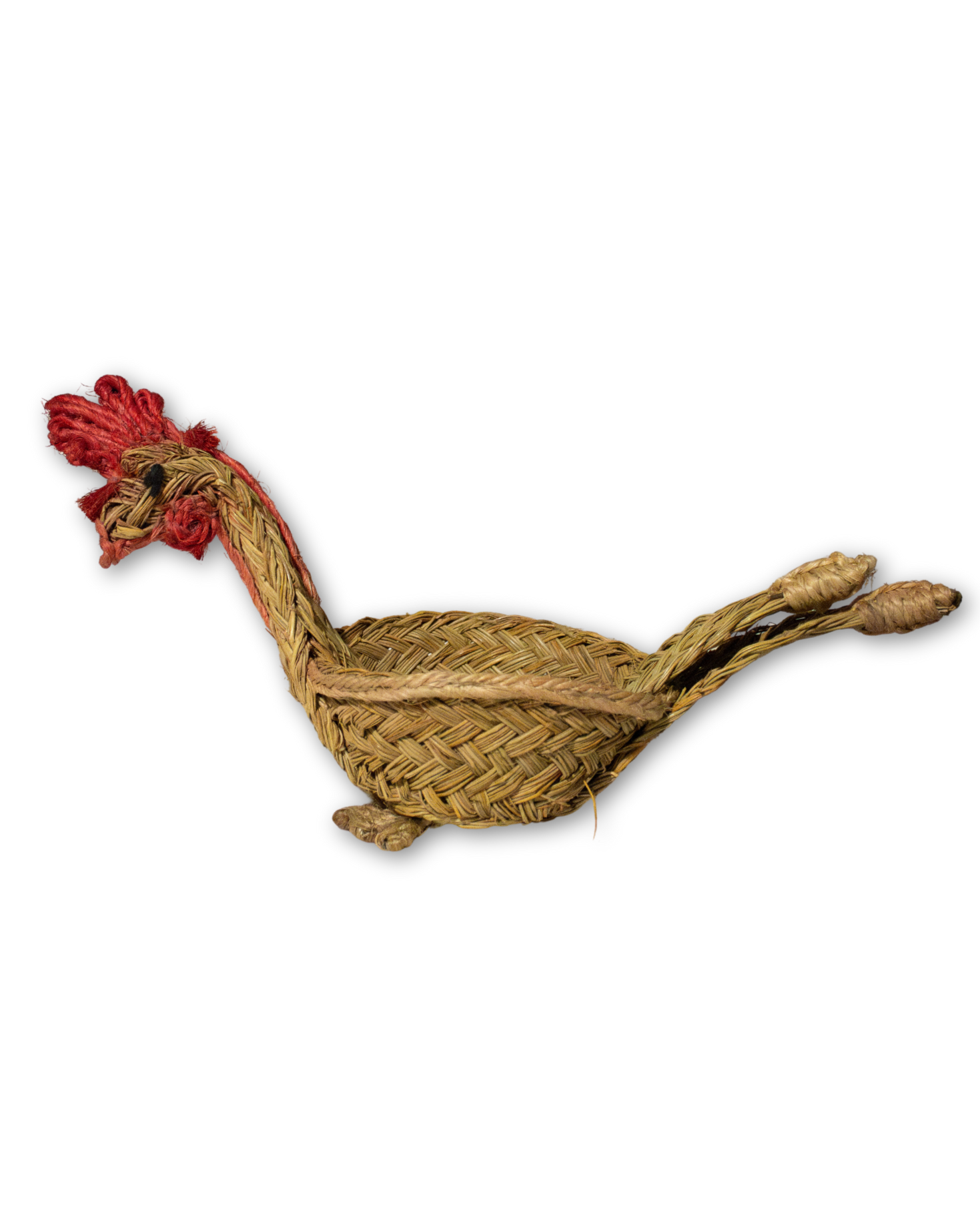 CESTA GALLO DE ESPARTO (pequeña)