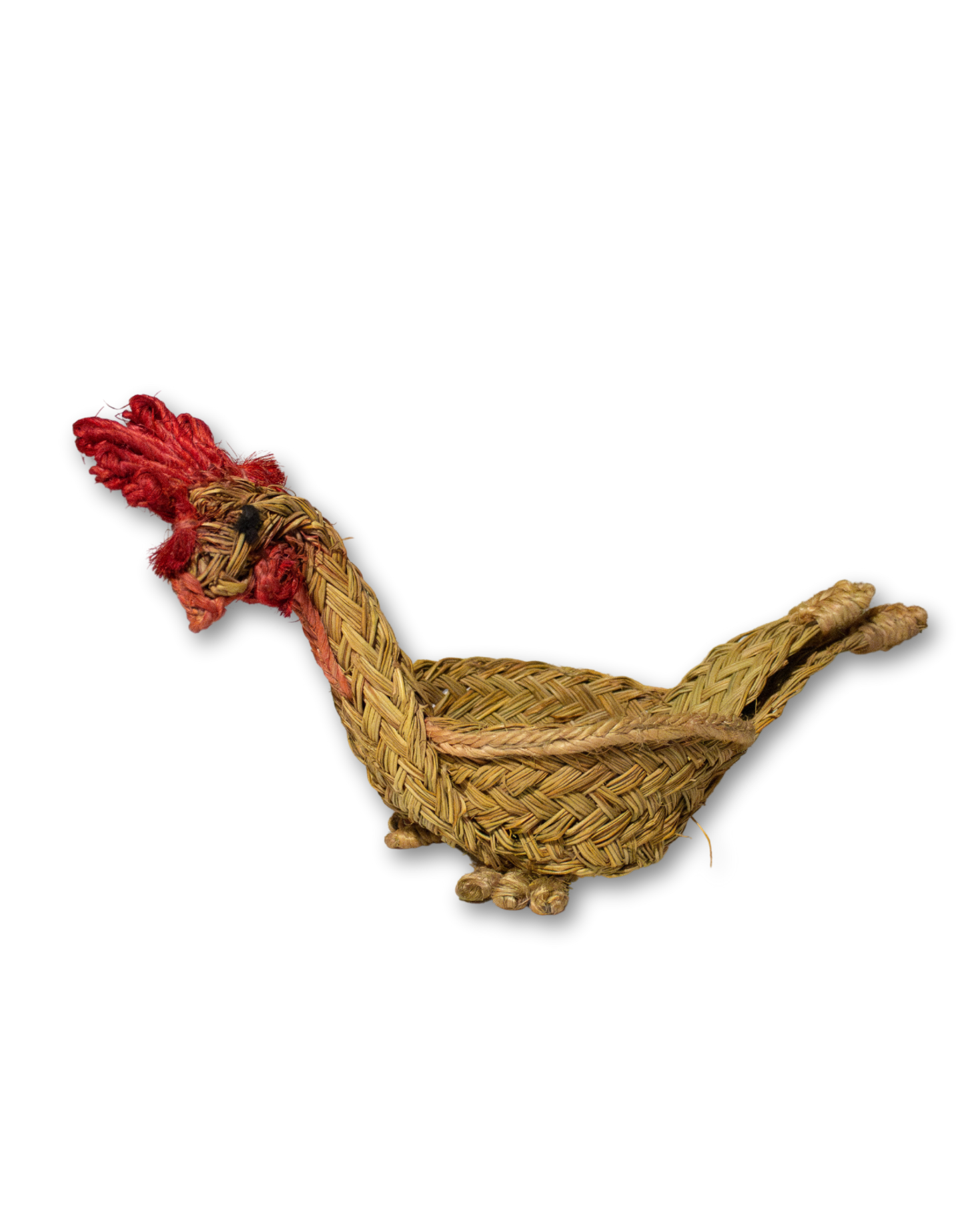 CESTA GALLO DE ESPARTO (pequeña)