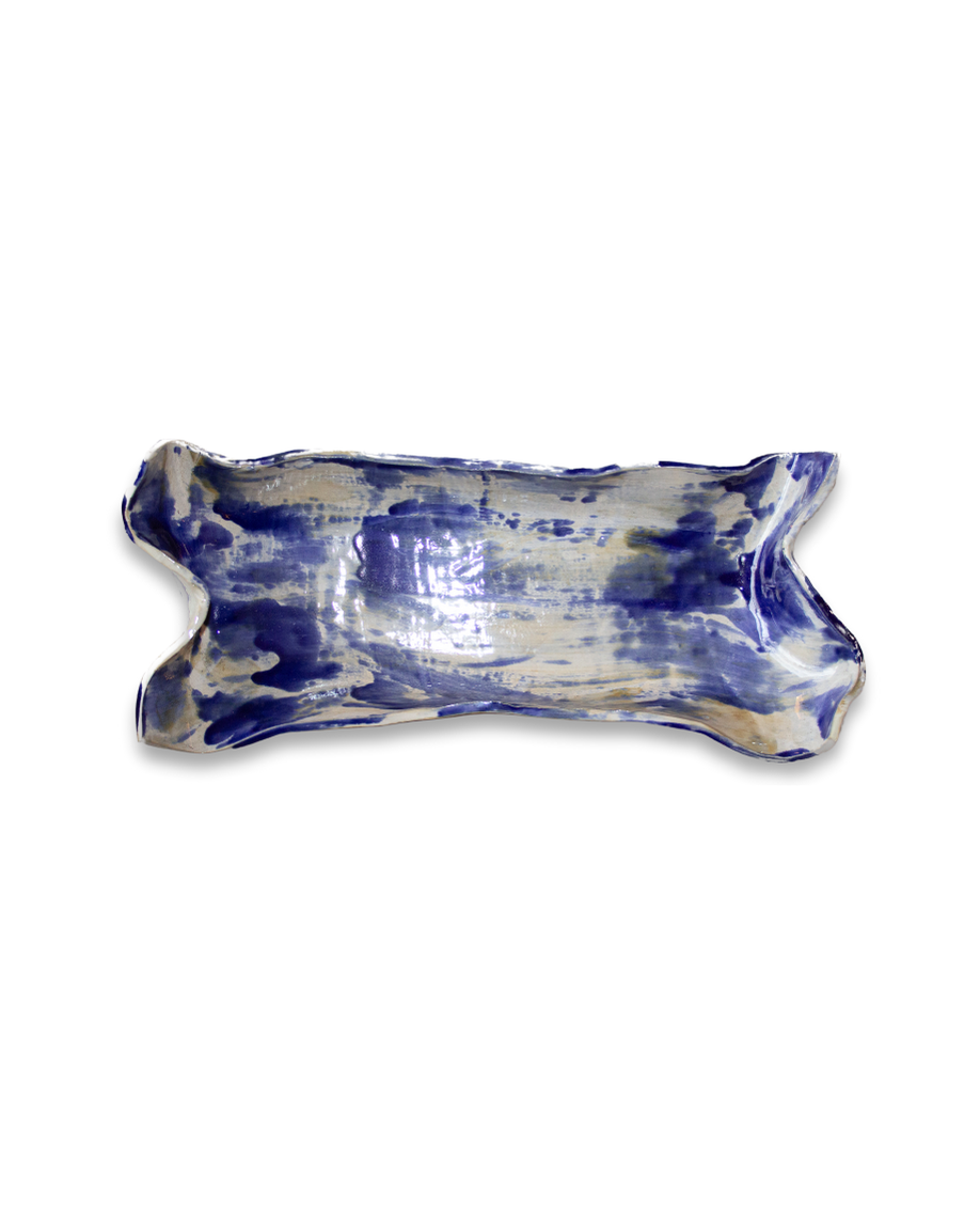POTTERY RECTANGULAR MEDIANO (azul)